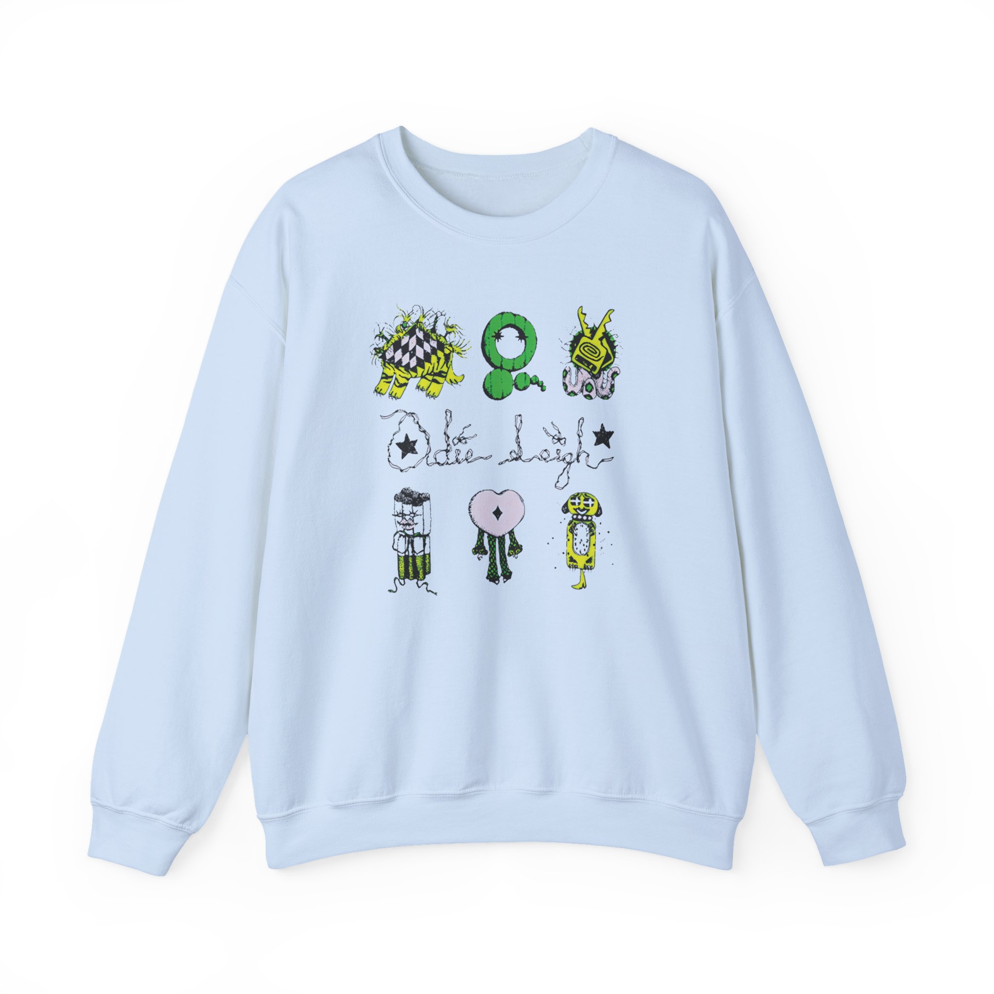 Odie Leigh Characters Unisex Heavy Blend™ Crewneck Sweatshirt - Image 7
