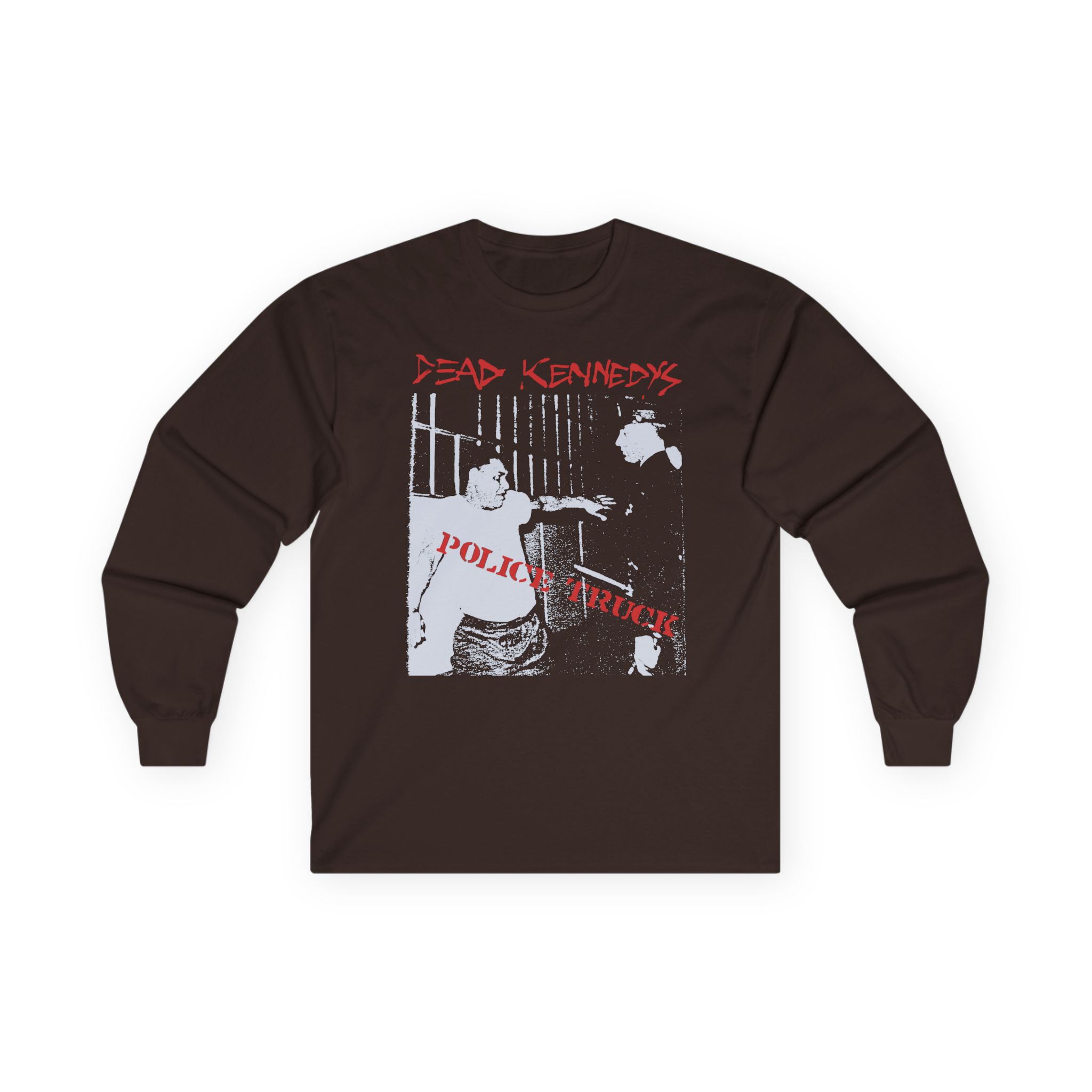 Dead Kennedys Police Truck Unisex Ultra Cotton Long Sleeve Tee - Image 3