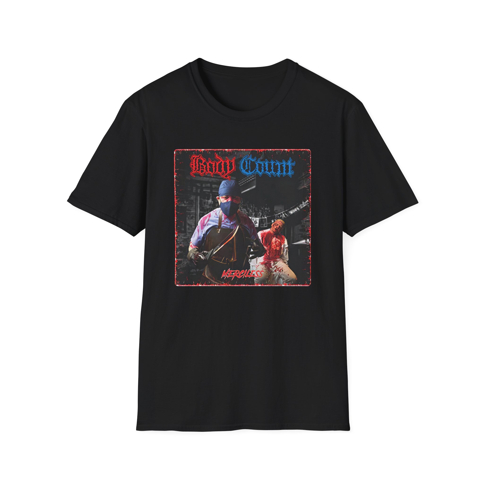 Body Count Merciless Album Unisex Softstyle T-Shirt