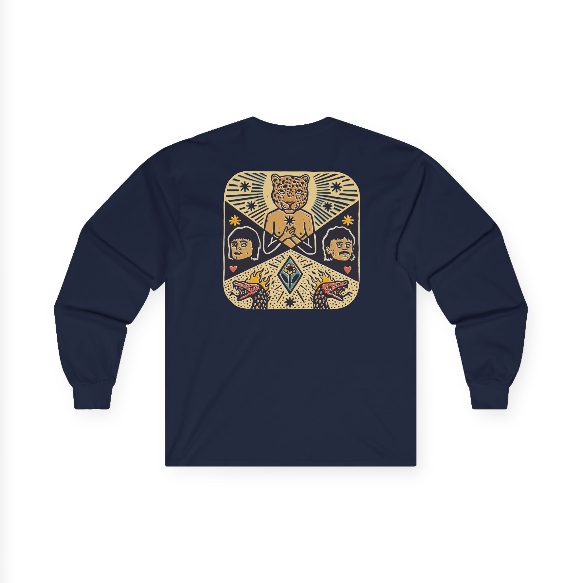 Lime Cordiale Pedestal Unisex Ultra Cotton Long Sleeve Tee - Image 14