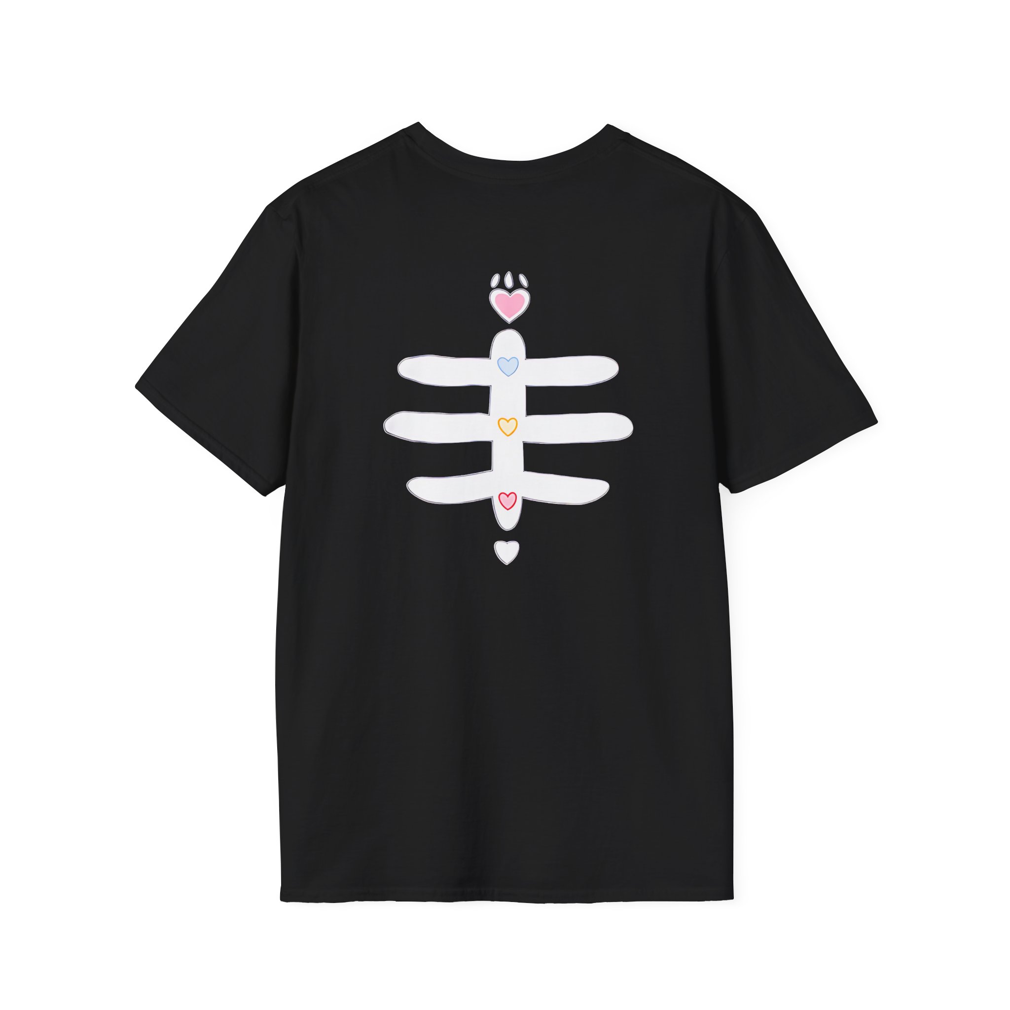 Aphmau Sugar Skull Cat Unisex Softstyle T-Shirt - Image 2