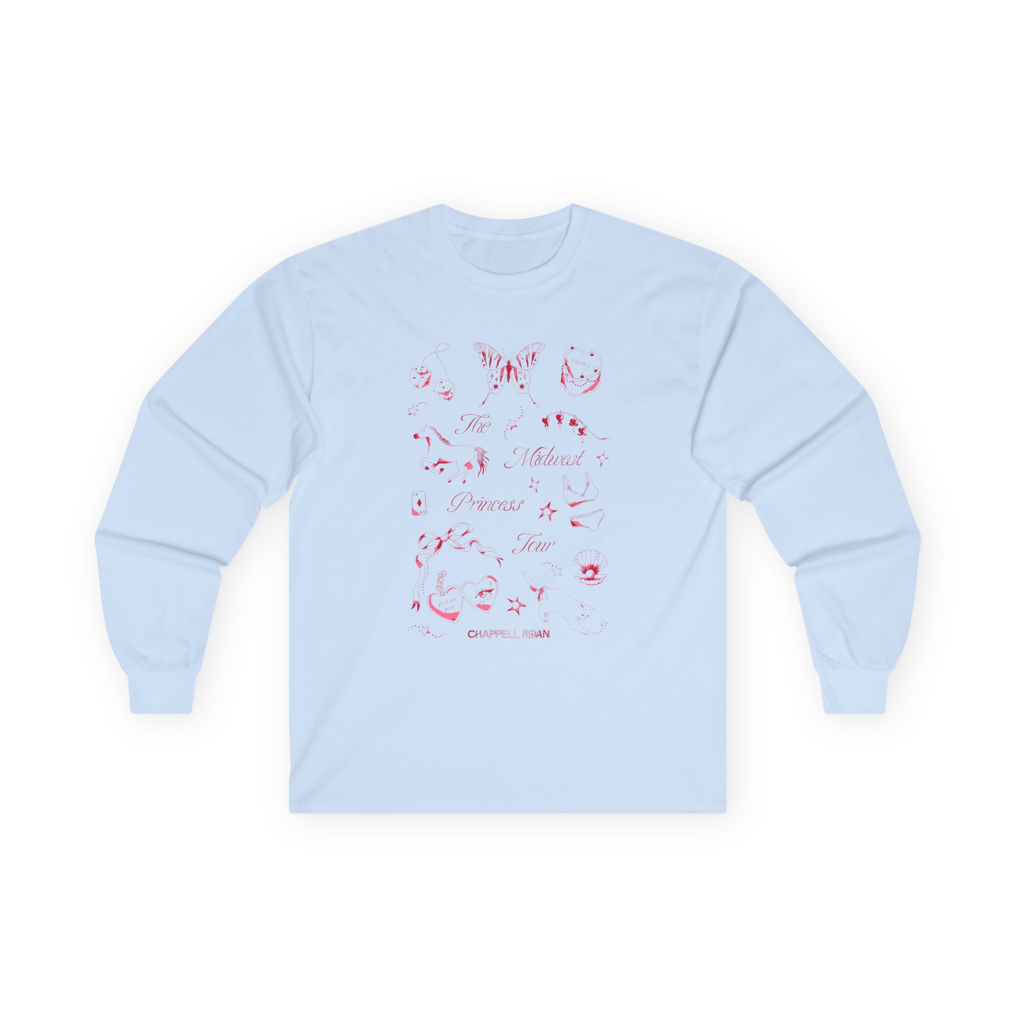 Chappell Roan The Midwest Princess Tour Unisex Ultra Cotton Long Sleeve Tee - Image 5
