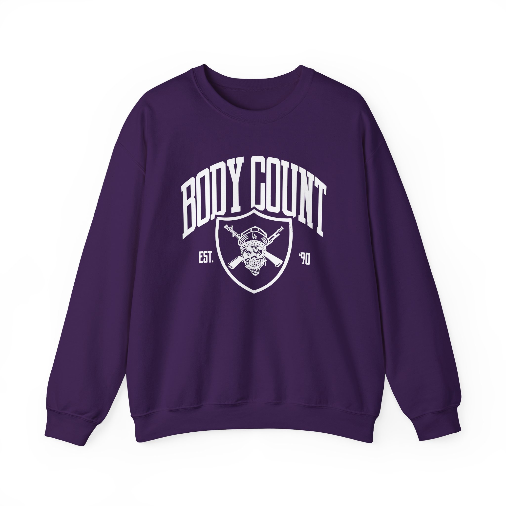 Body Count BC x LA Unisex Heavy Blend™ Crewneck Sweatshirt - Image 25
