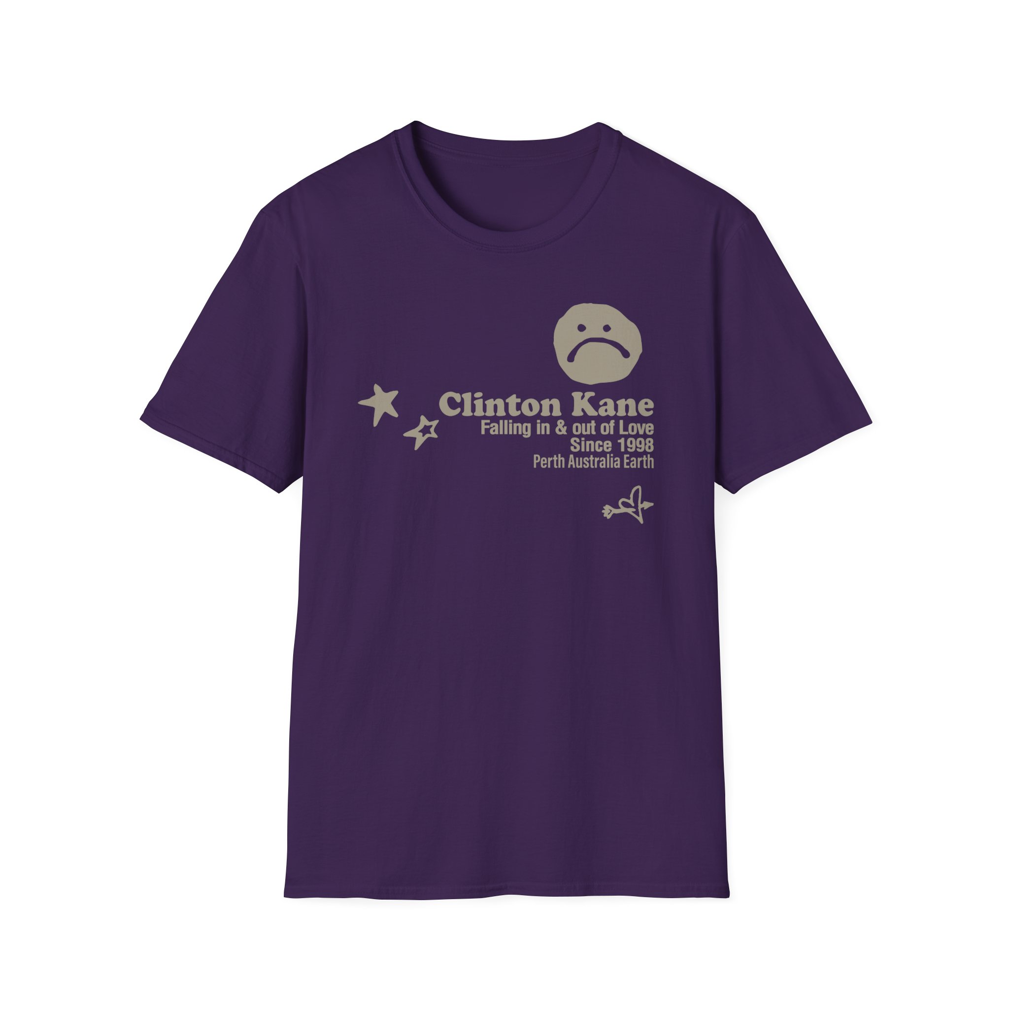 Clinton Kane Falling in & Out of Love Since 1998 Tour Unisex Softstyle T-Shirt - Image 13