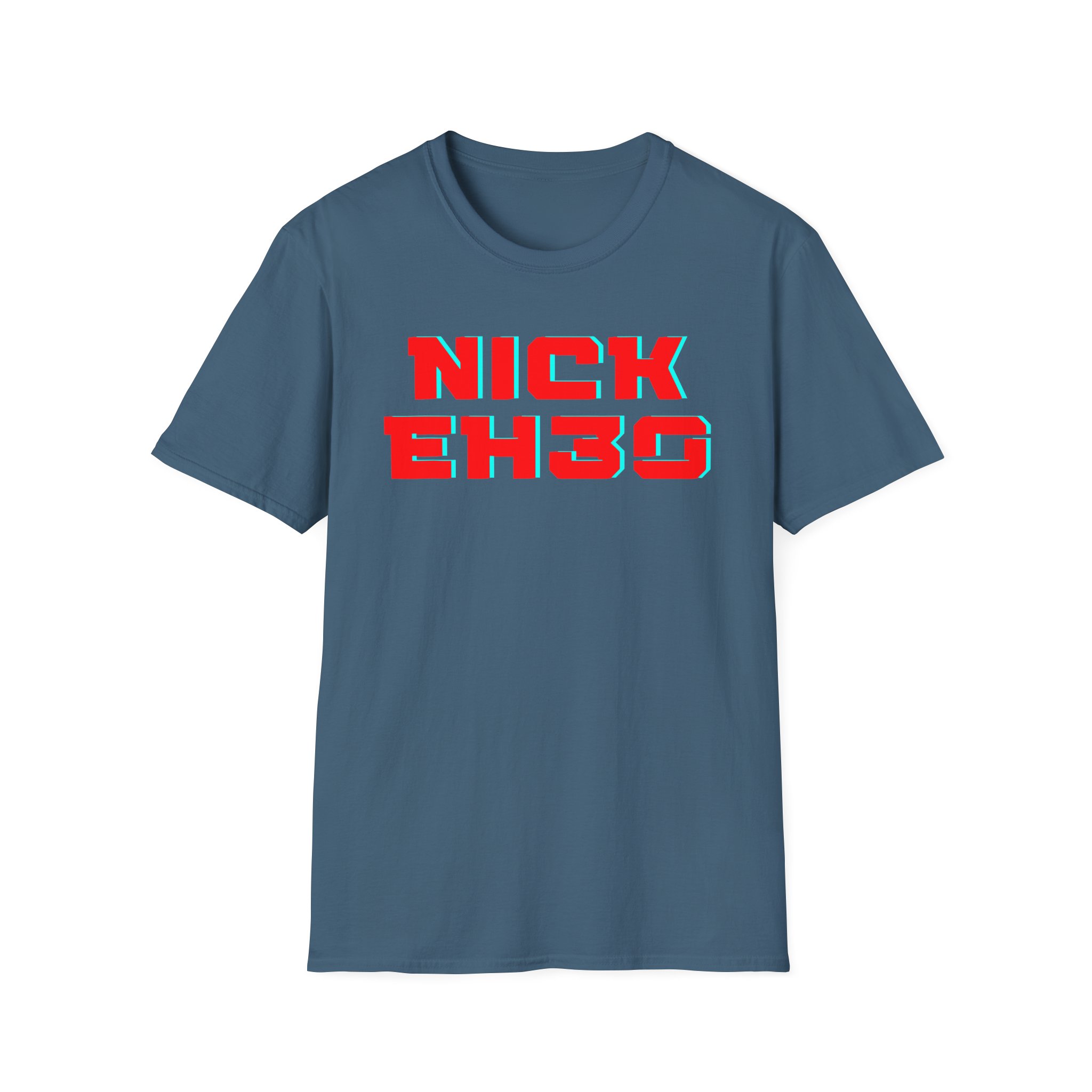 Nick Eh 30 Unisex Softstyle T-Shirt - Image 9