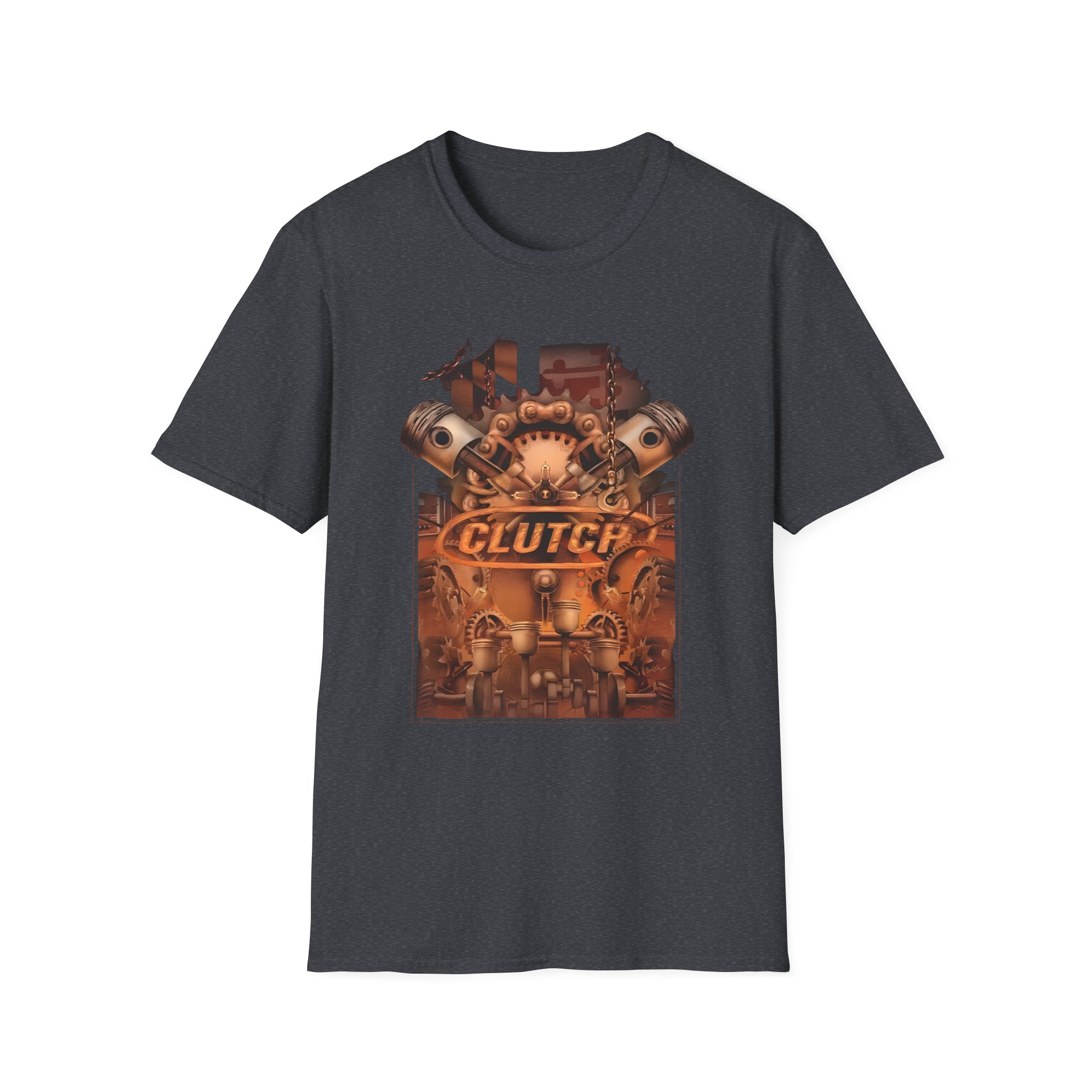 Clutch Doom Saloon Unisex Softstyle T-Shirt - Image 11