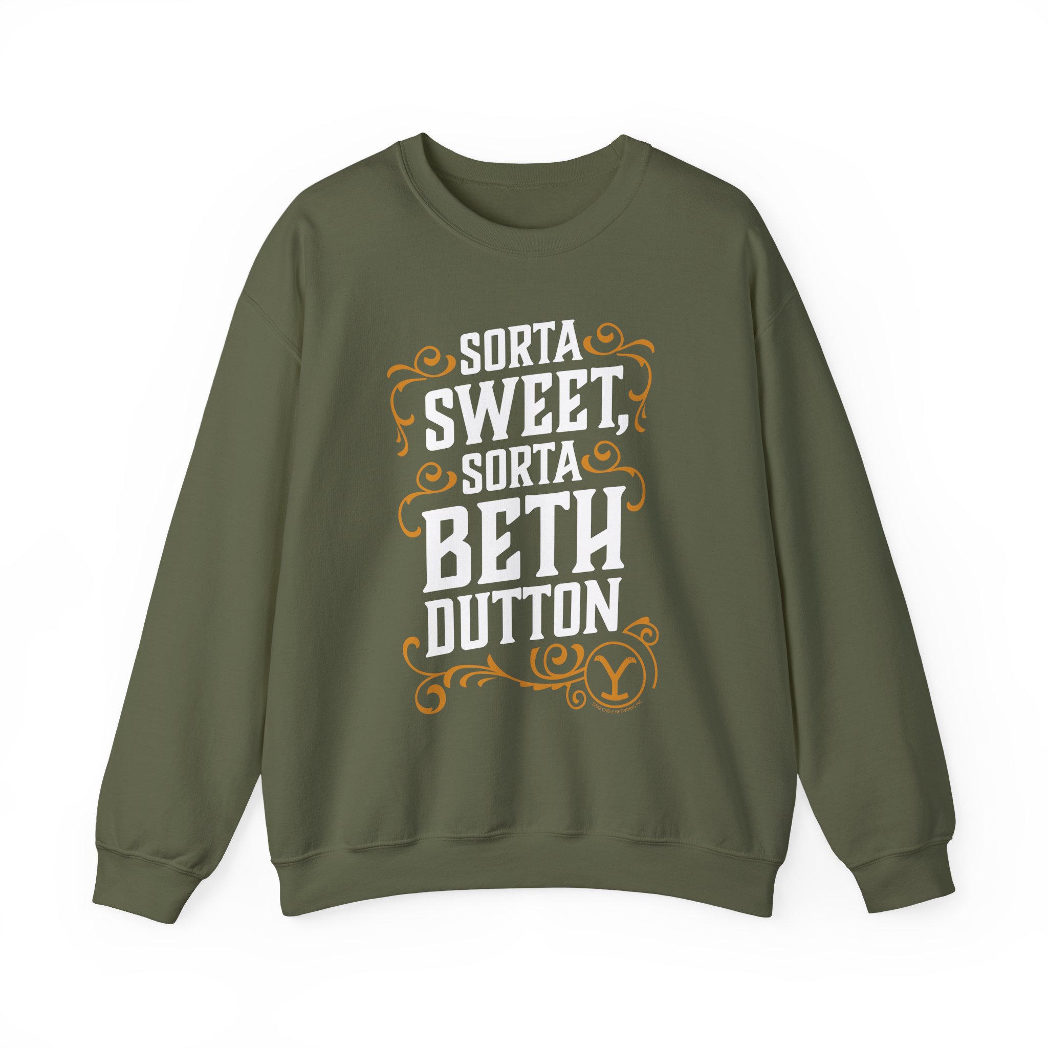 Lainey Wilson Don't Make Me Go Beth Dutton on You Unisex Heavy Blend™ Crewneck Sweatshirt - Image 9