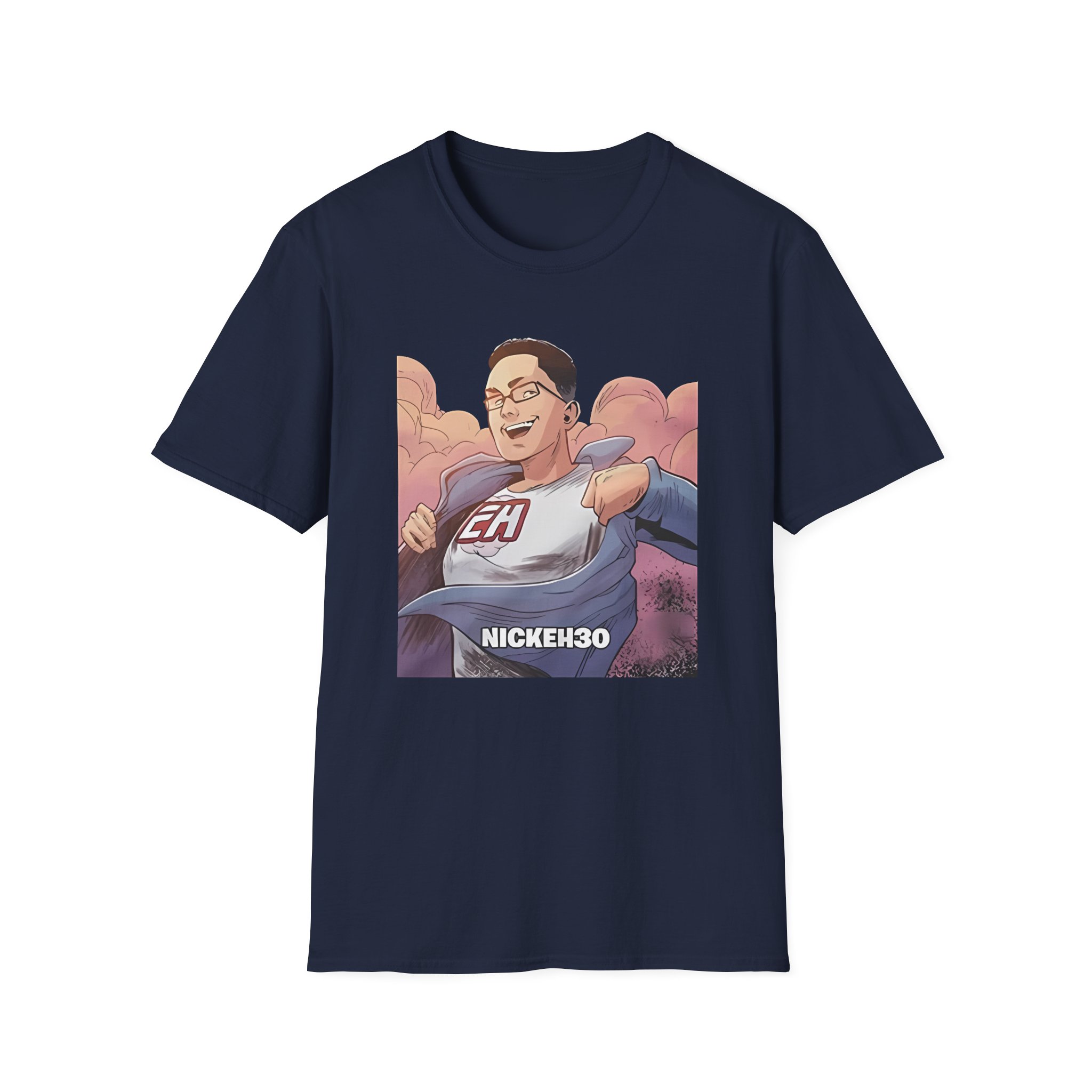 Nick Eh 30 Superhero Unisex Softstyle T-Shirt - Image 13