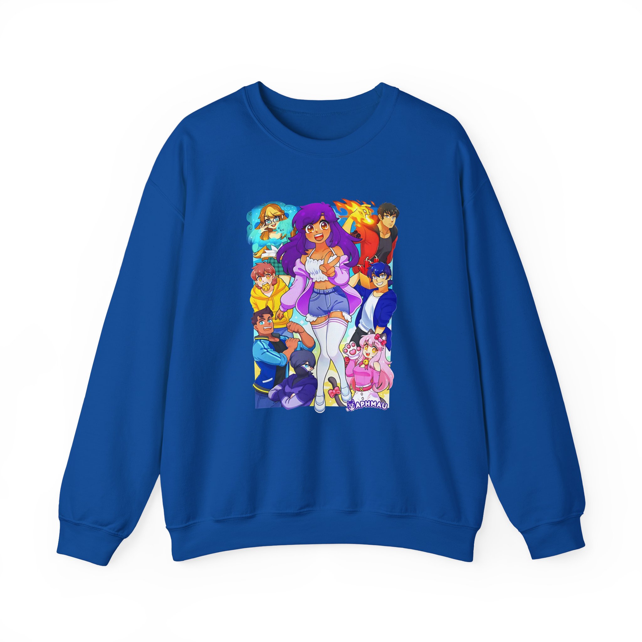 Aphmau & Friends Unisex Heavy Blend™ Crewneck Sweatshirt - Image 15