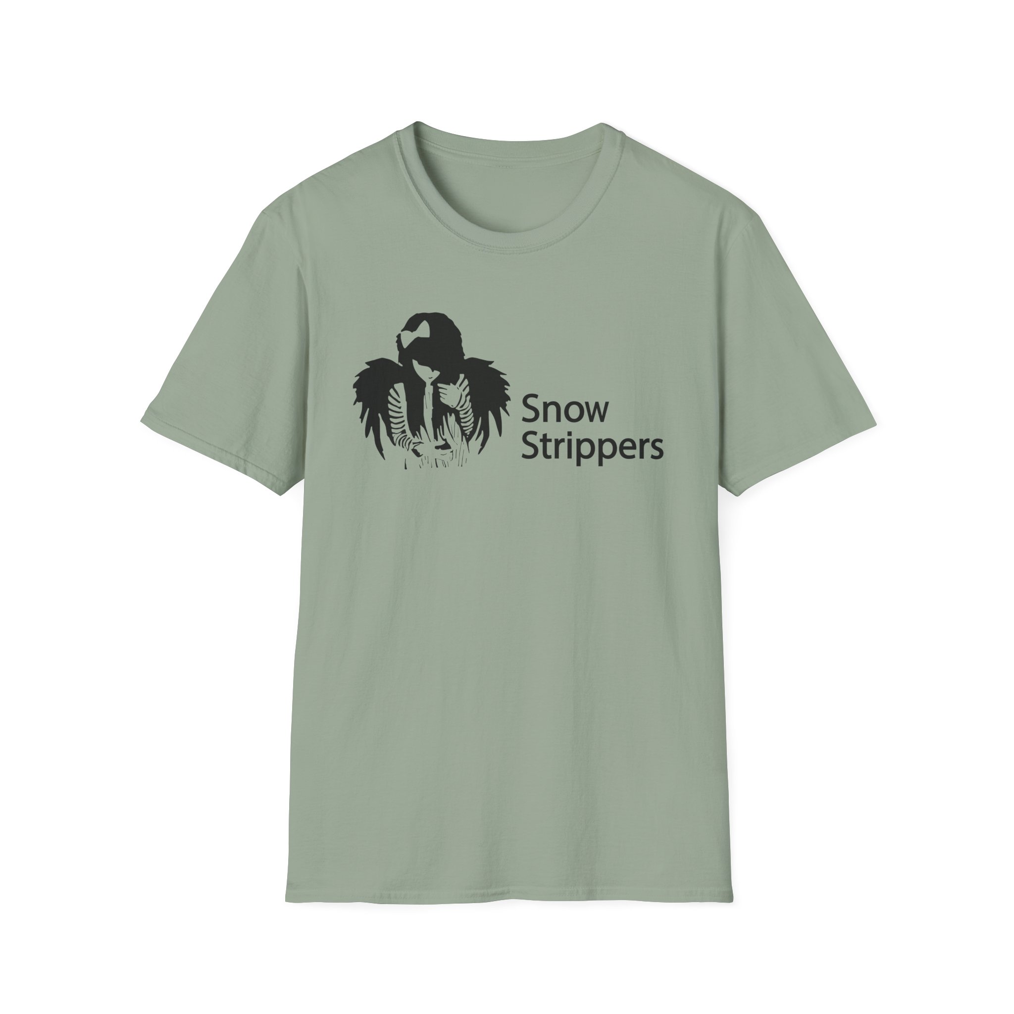Snow Strippers Unisex Softstyle T-Shirt - Image 15