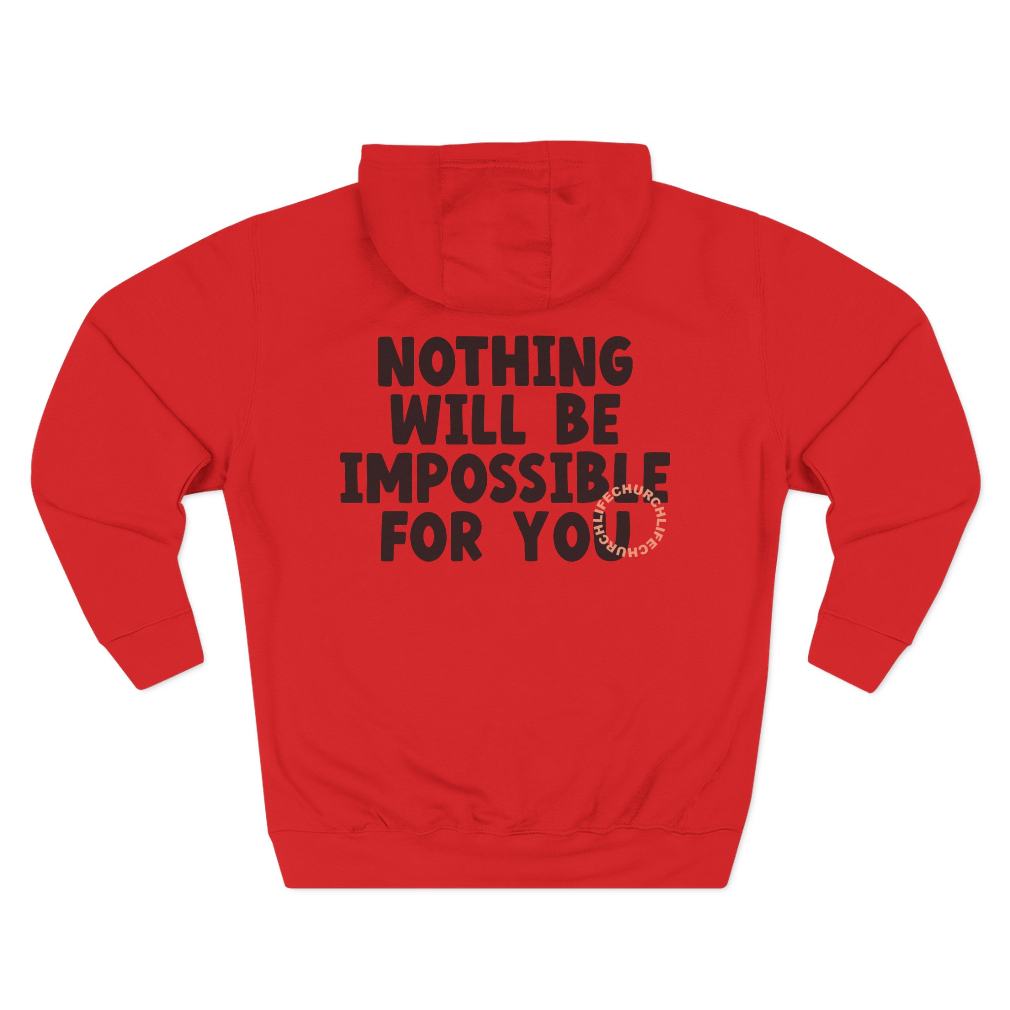 Life Church Move Mountains Three-Panel Fleece Hoodie - Image 22