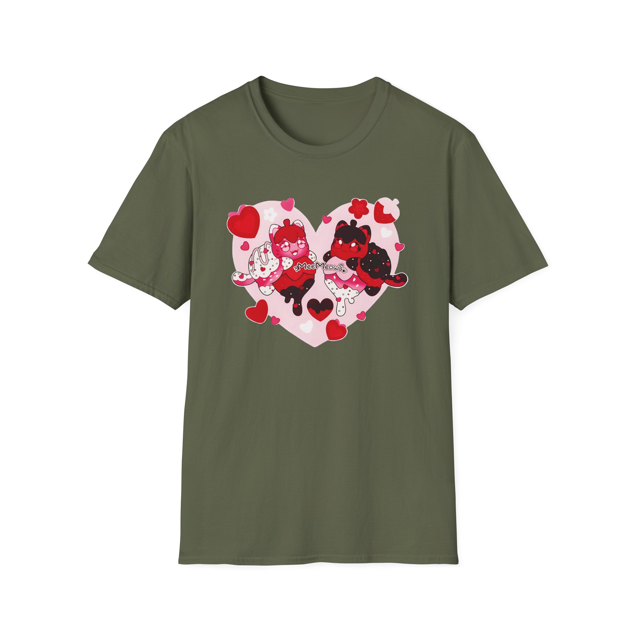 Aphmau Valentine's Day Unisex Softstyle T-Shirt - Image 15