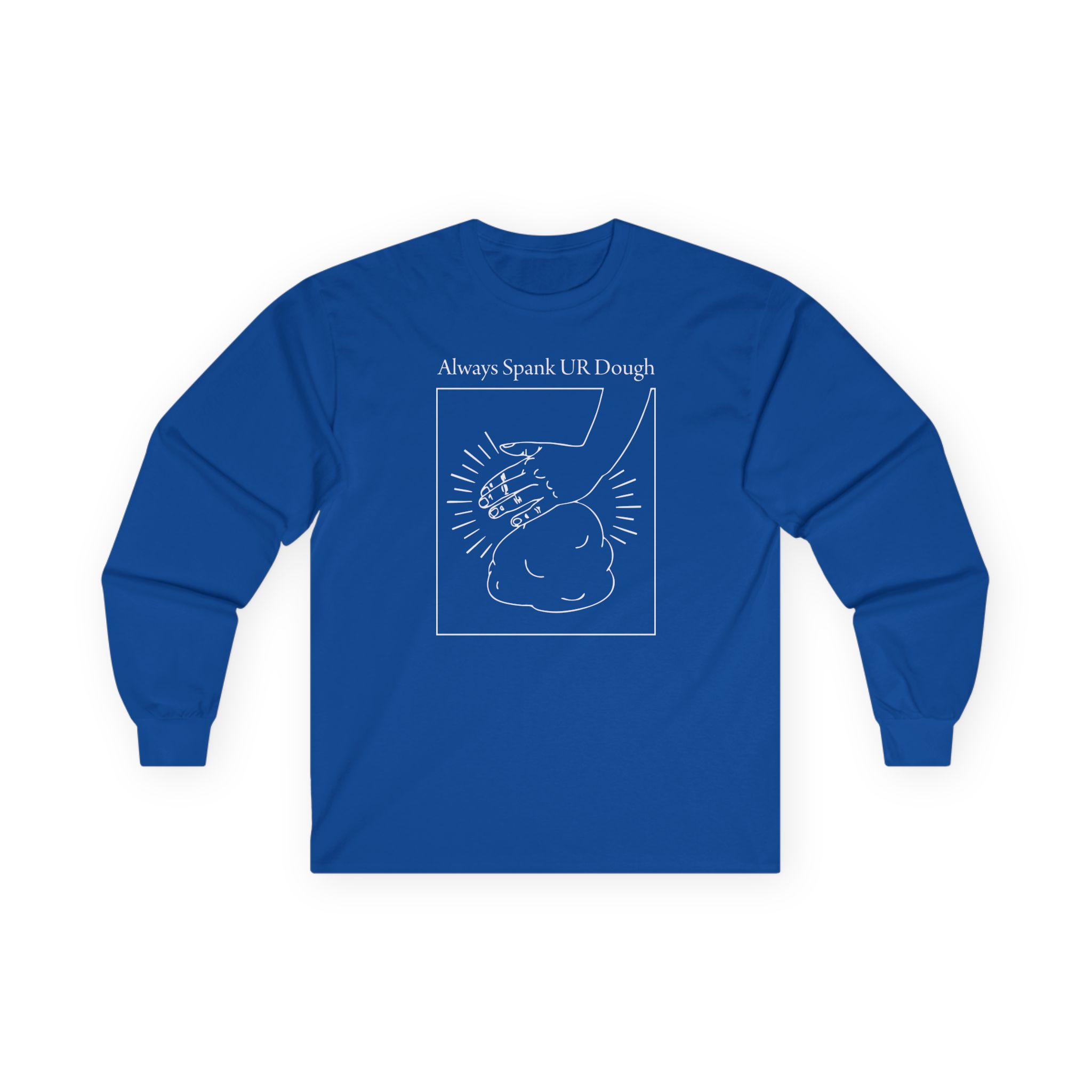 Joshua Weissman Always Spank Ur Dough Unisex Ultra Cotton Long Sleeve Tee - Image 11