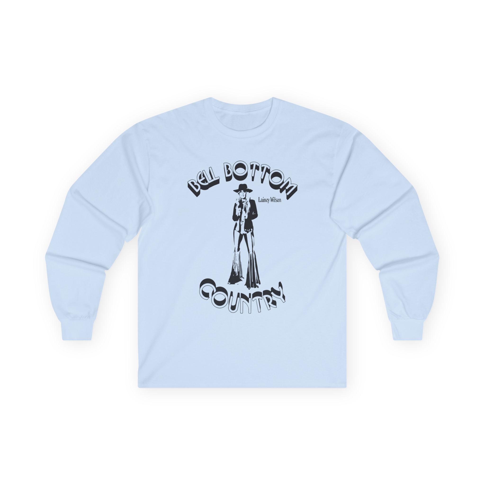 Lainey Wilson Bell Bottom Country Unisex Ultra Cotton Long Sleeve Tee - Image 13