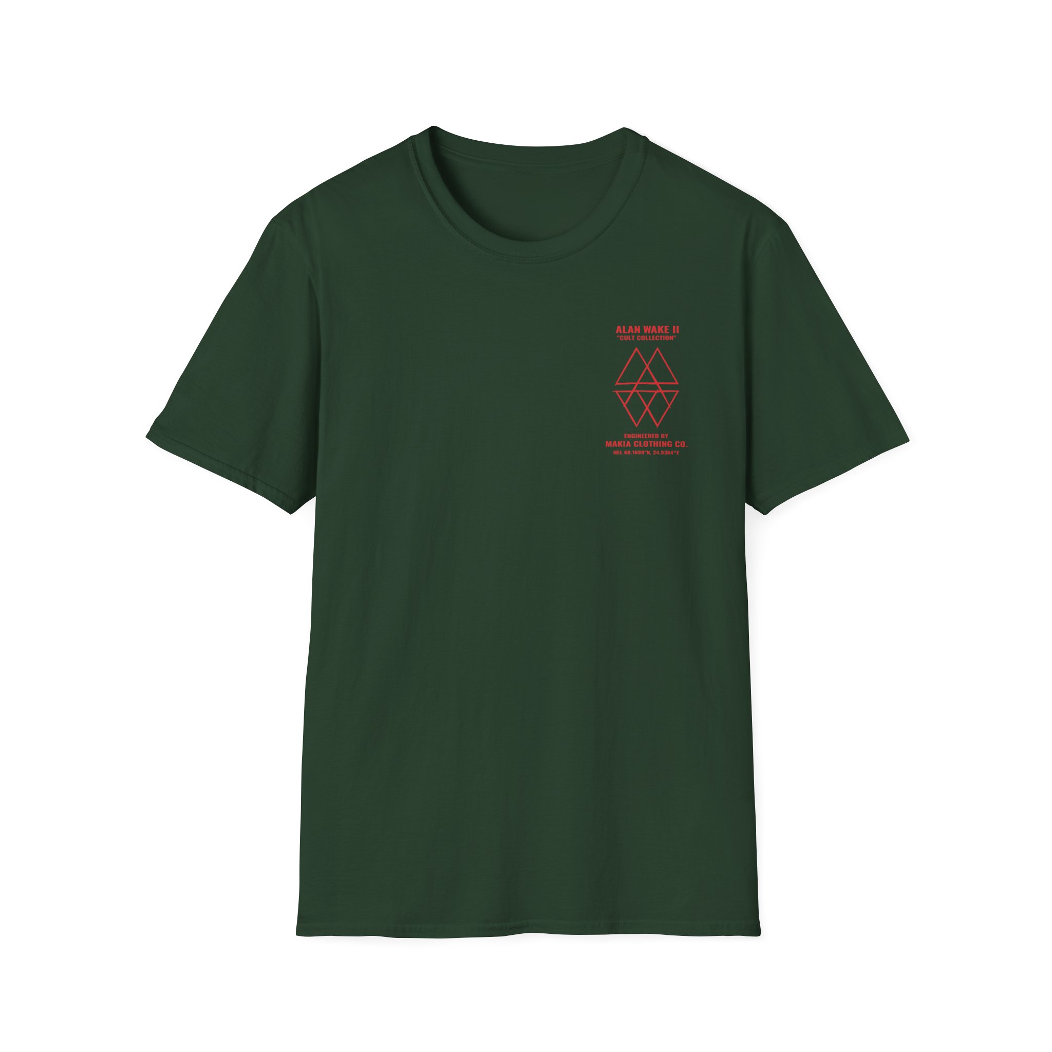 Alan Wake Faces Unisex Softstyle T-Shirt - Image 7