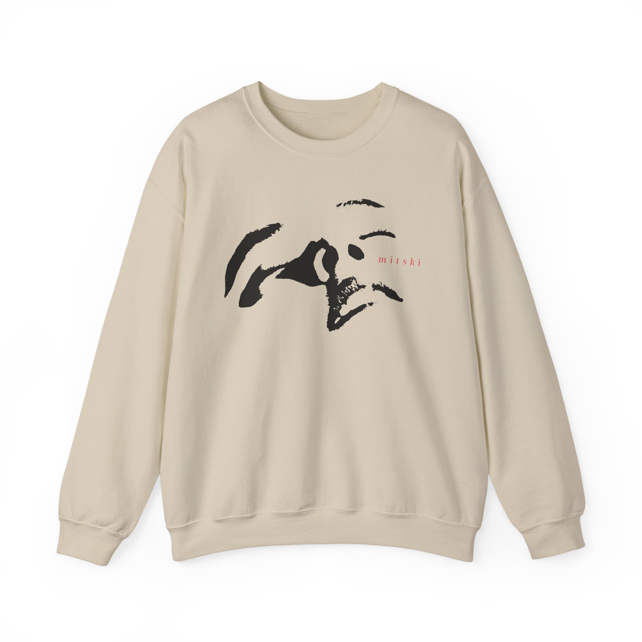 Mitski Flower Logo Unisex Heavy Blend™ Crewneck Sweatshirt - Image 5