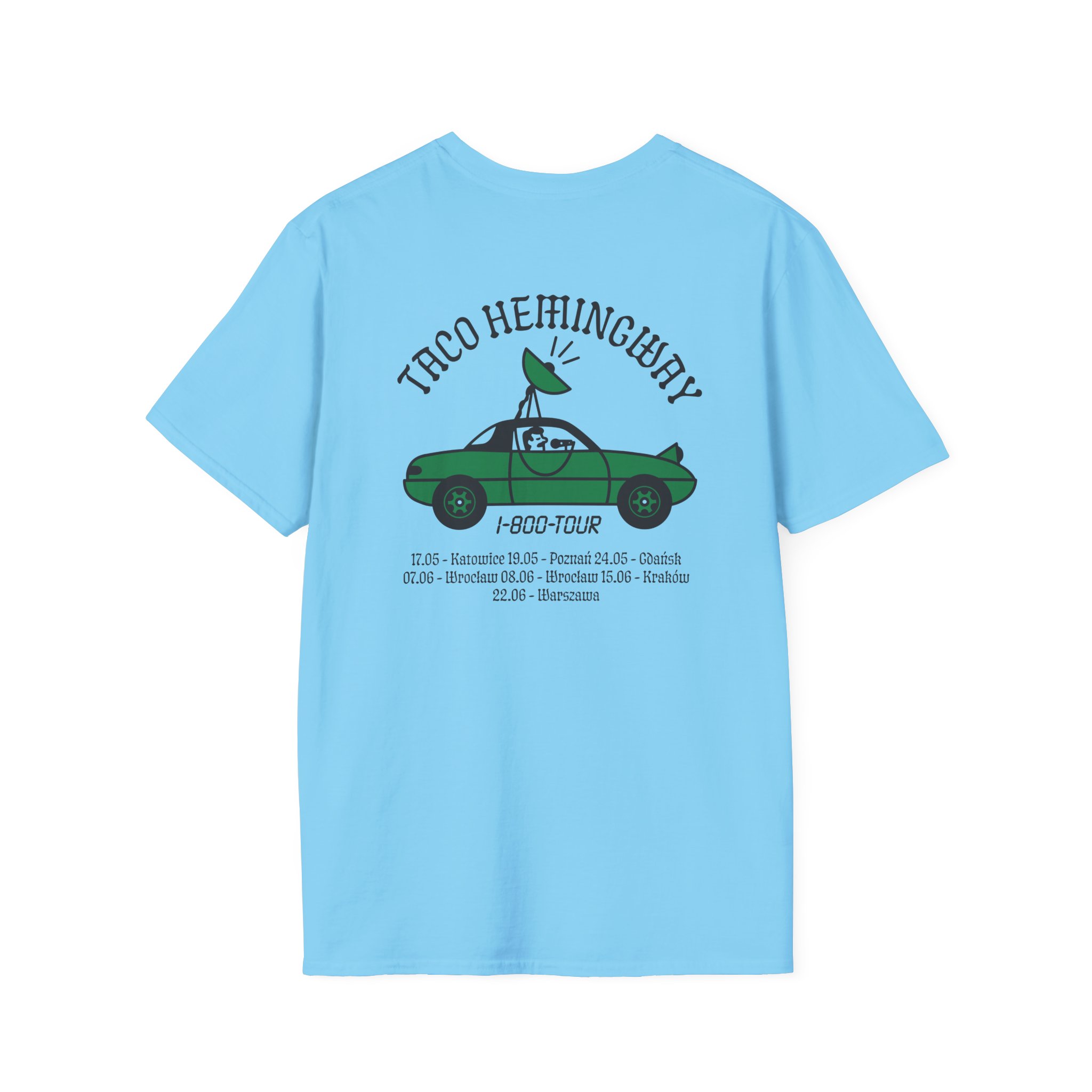 Taco Hemingway 1-800-tour Unisex Softstyle T-Shirt - Image 10