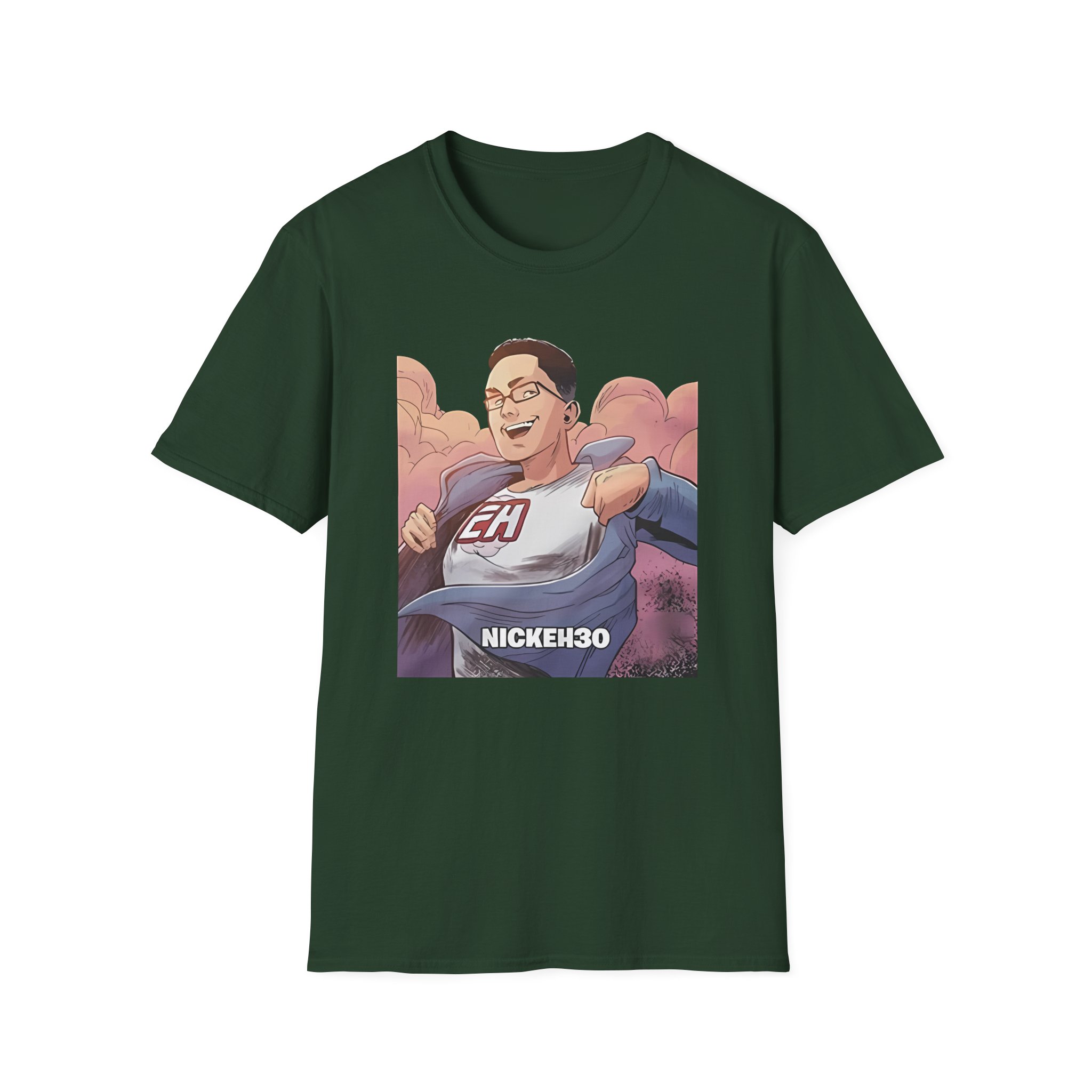 Nick Eh 30 Superhero Unisex Softstyle T-Shirt - Image 5