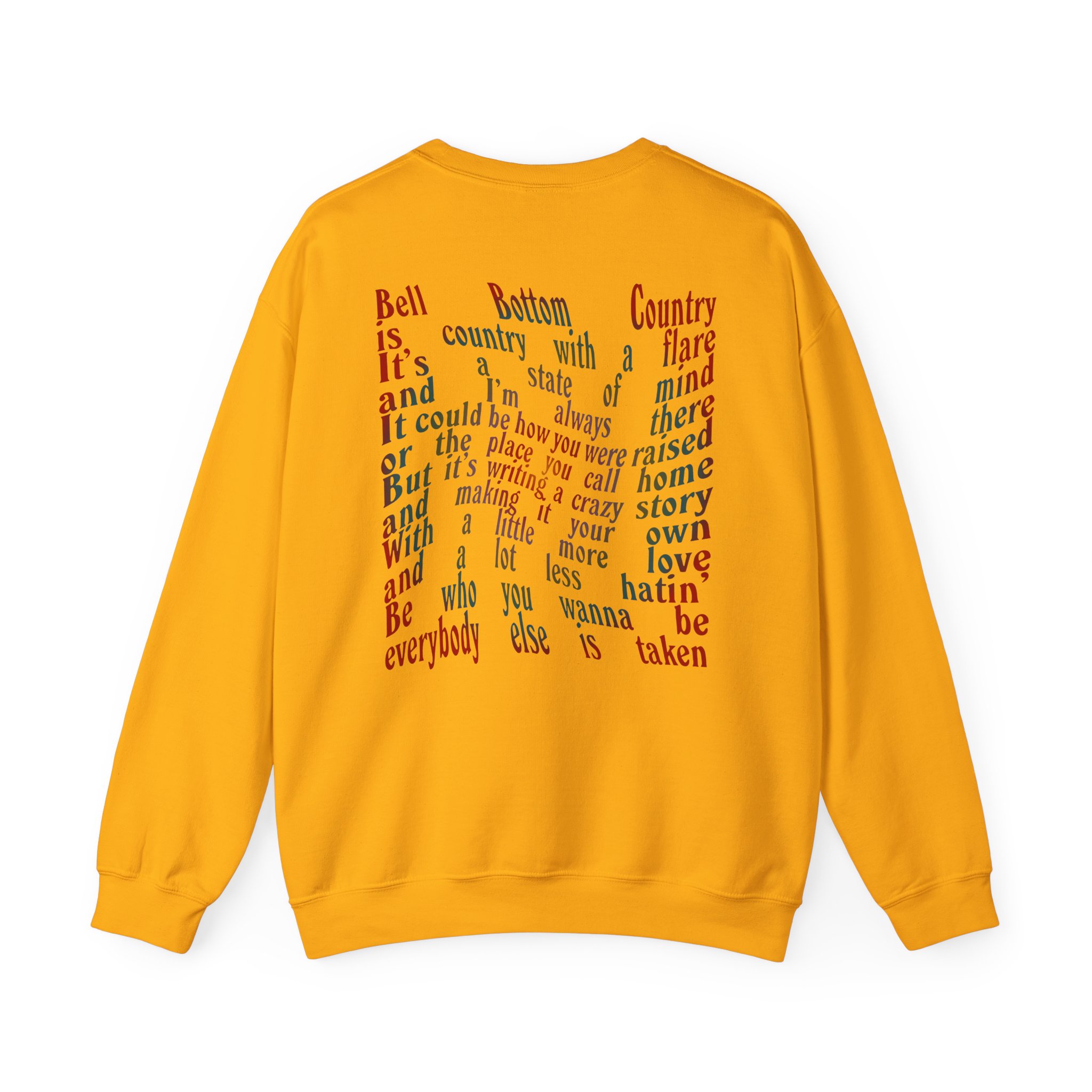 Lainey Wilson Bell Bottom Country Unisex Heavy Blend™ Crewneck Sweatshirt - Image 14