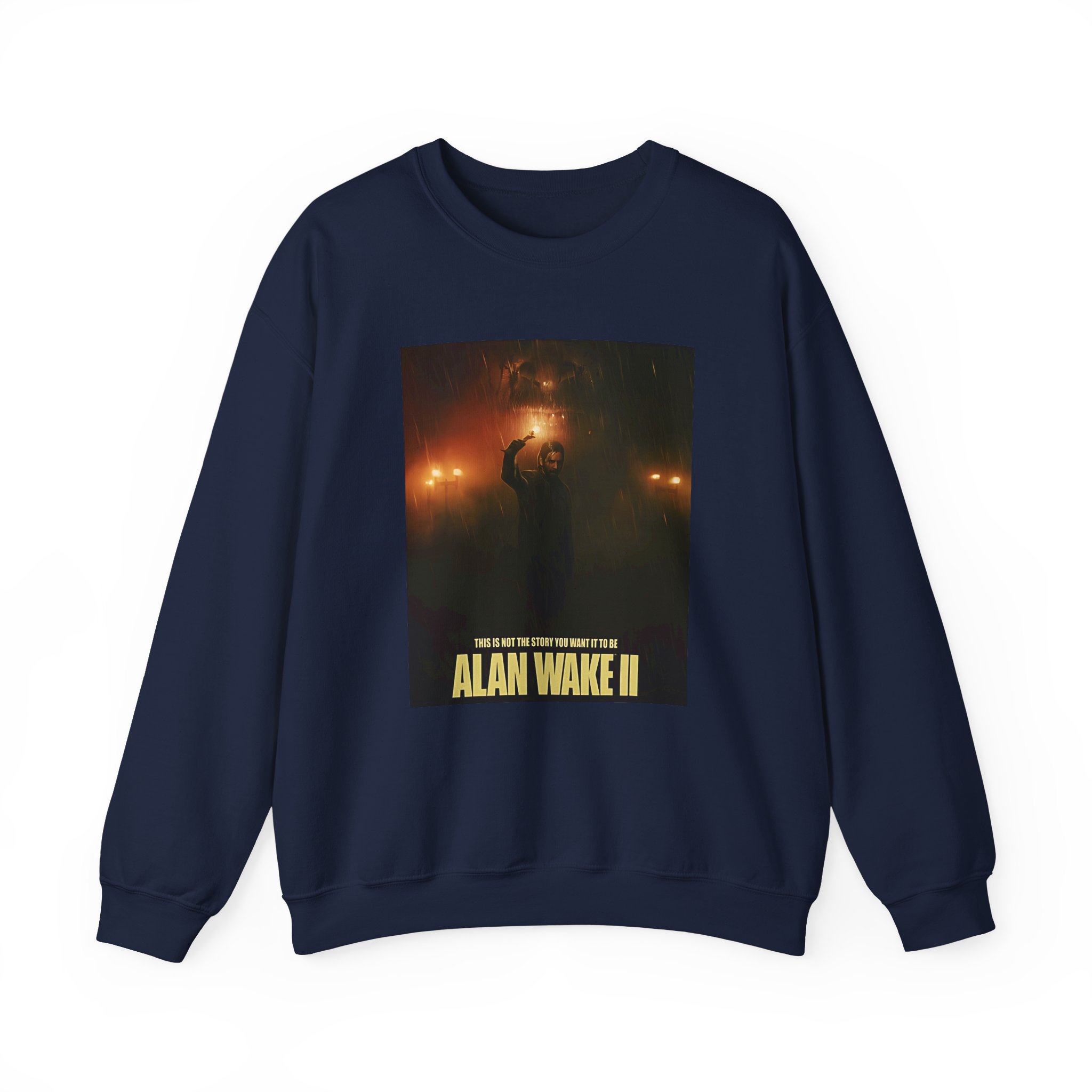 Alan Wake Top Unisex Heavy Blend™ Crewneck Sweatshirt - Image 13