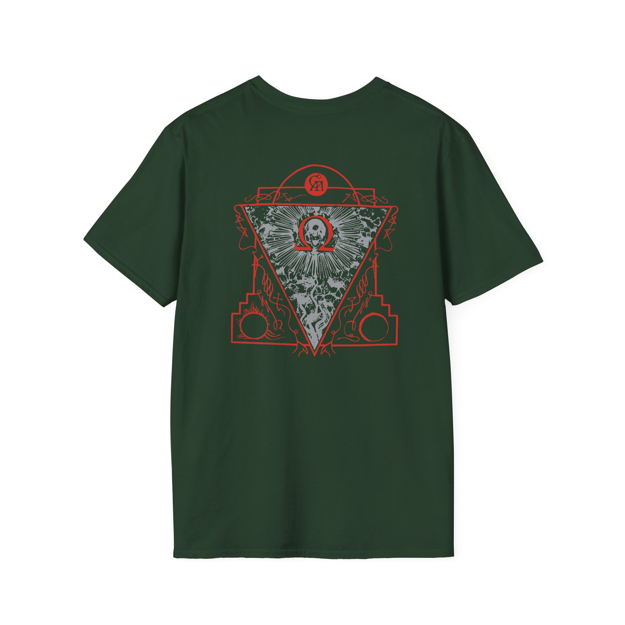 Goatwhore Red Fire Unisex Softstyle T-Shirt - Image 6