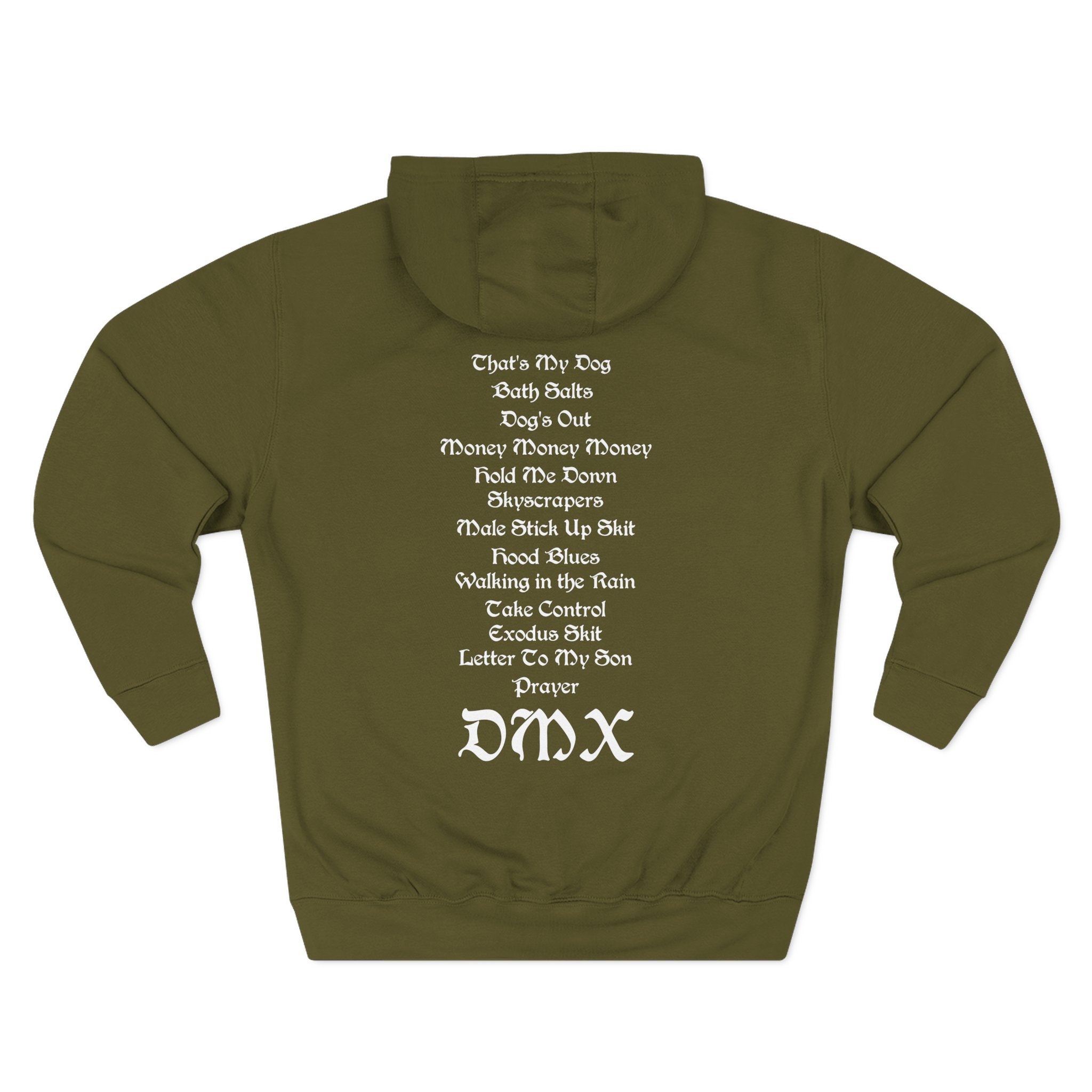 Dmx Exodus Album Three-Panel Fleece Hoodie - Image 6