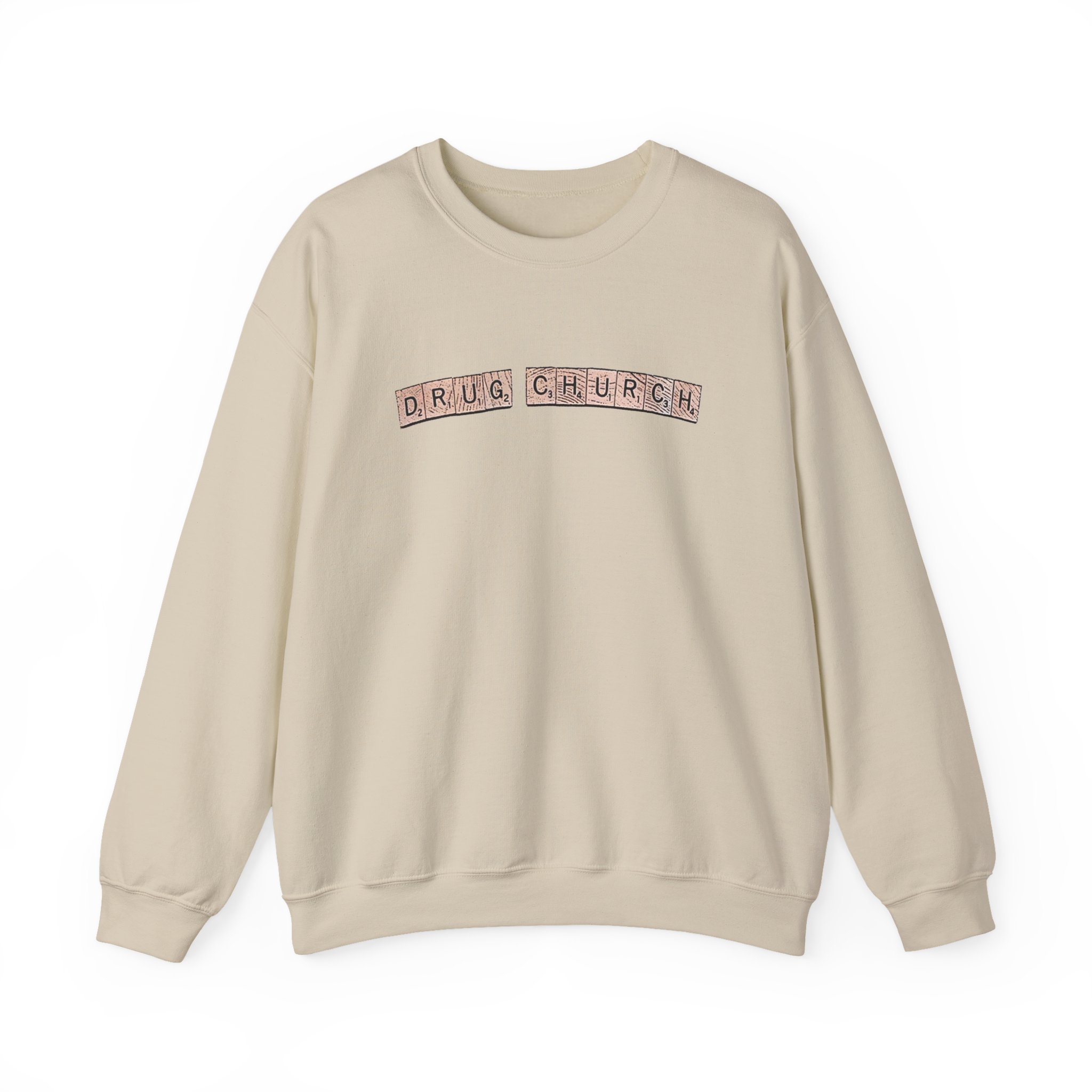 Drug Church Scrabble Unisex Heavy Blend™ Crewneck Sweatshirt - Image 5