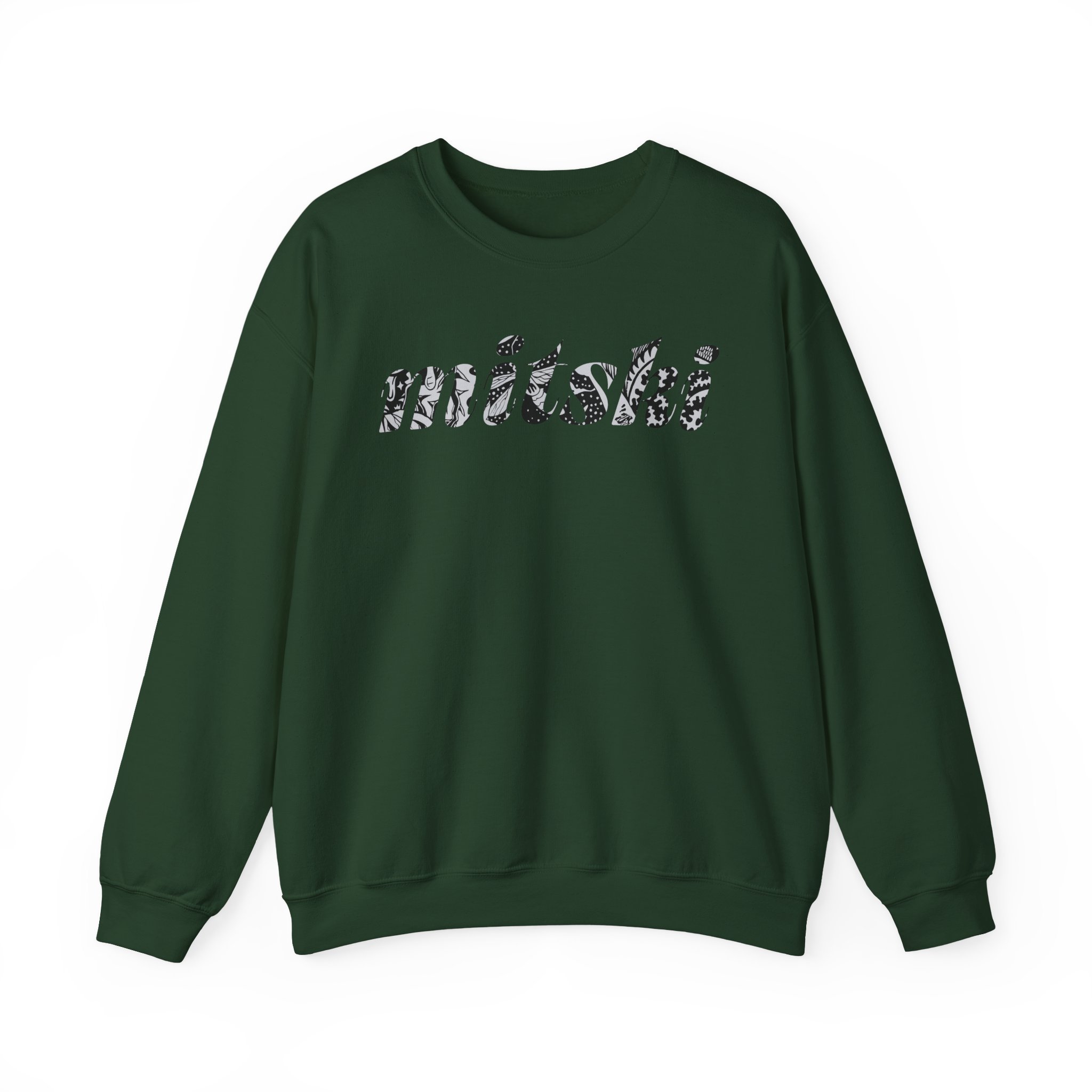 Mitski Flower Logo Unisex Heavy Blend™ Crewneck Sweatshirt - Image 13