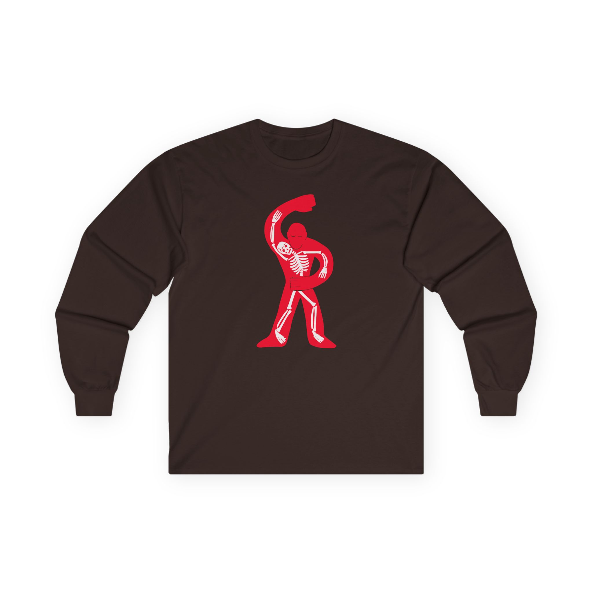 Lord Huron Dancing Skeleton Unisex Ultra Cotton Long Sleeve Tee - Image 5