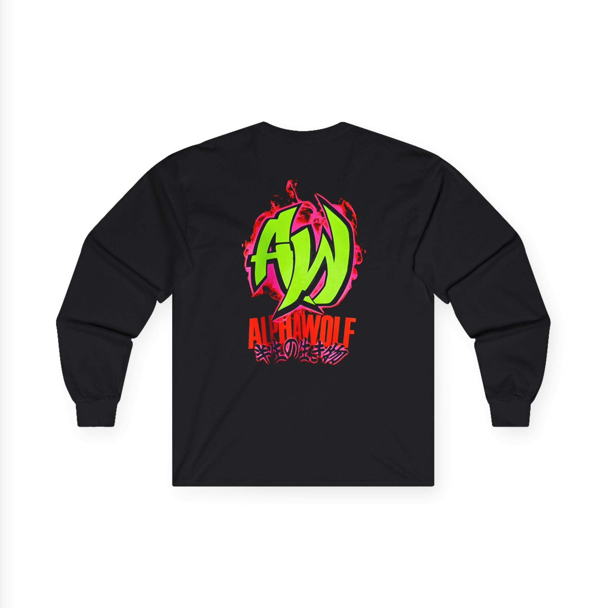Alpha Wolf Bel Air Unisex Ultra Cotton Long Sleeve Tee - Image 2