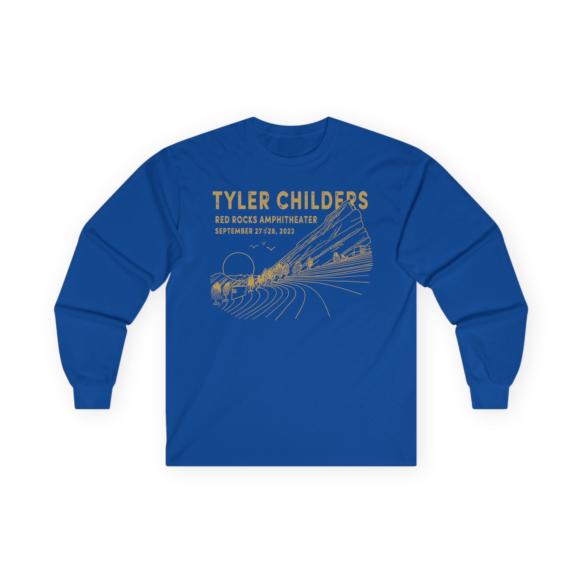 Tyler Childers Long Violent History Unisex Ultra Cotton Long Sleeve Tee - Image 9