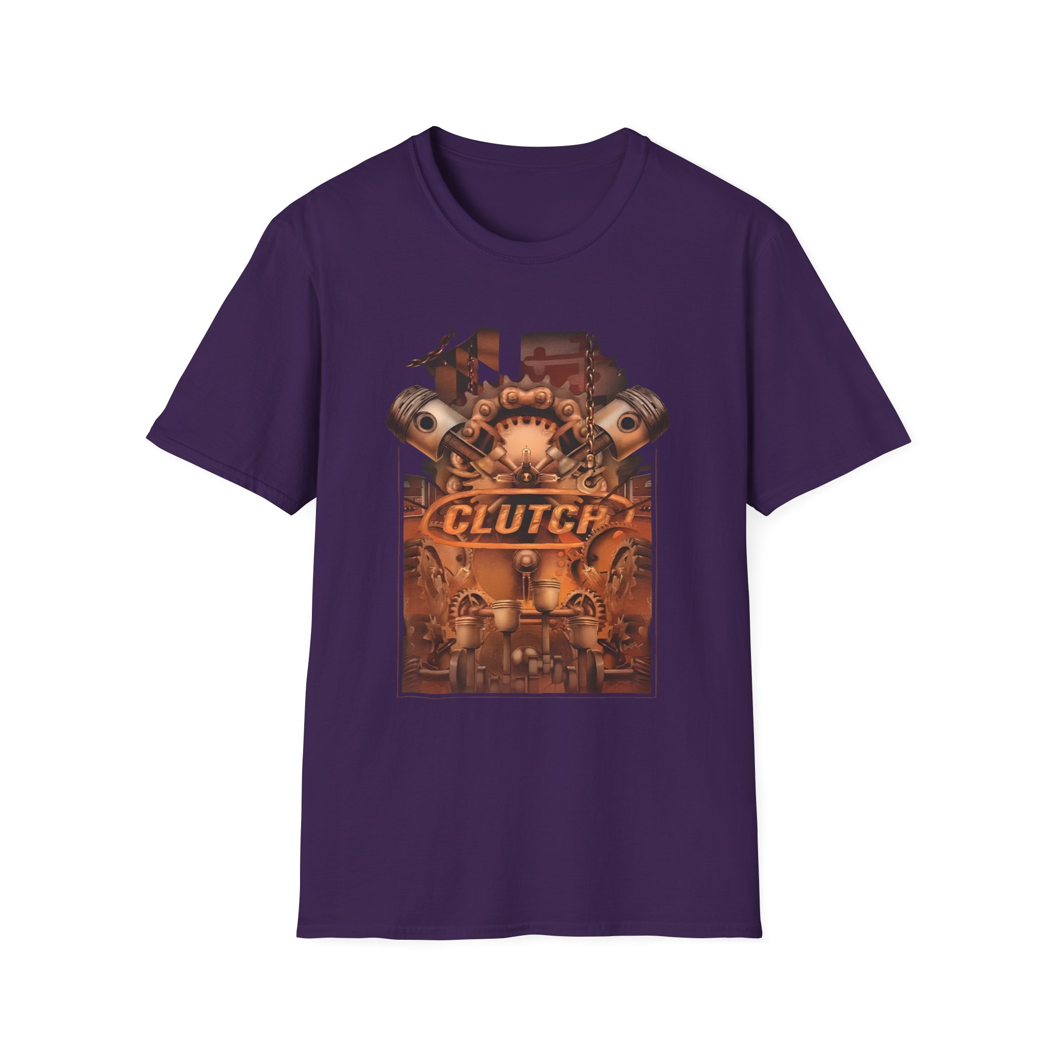 Clutch Doom Saloon Unisex Softstyle T-Shirt - Image 15