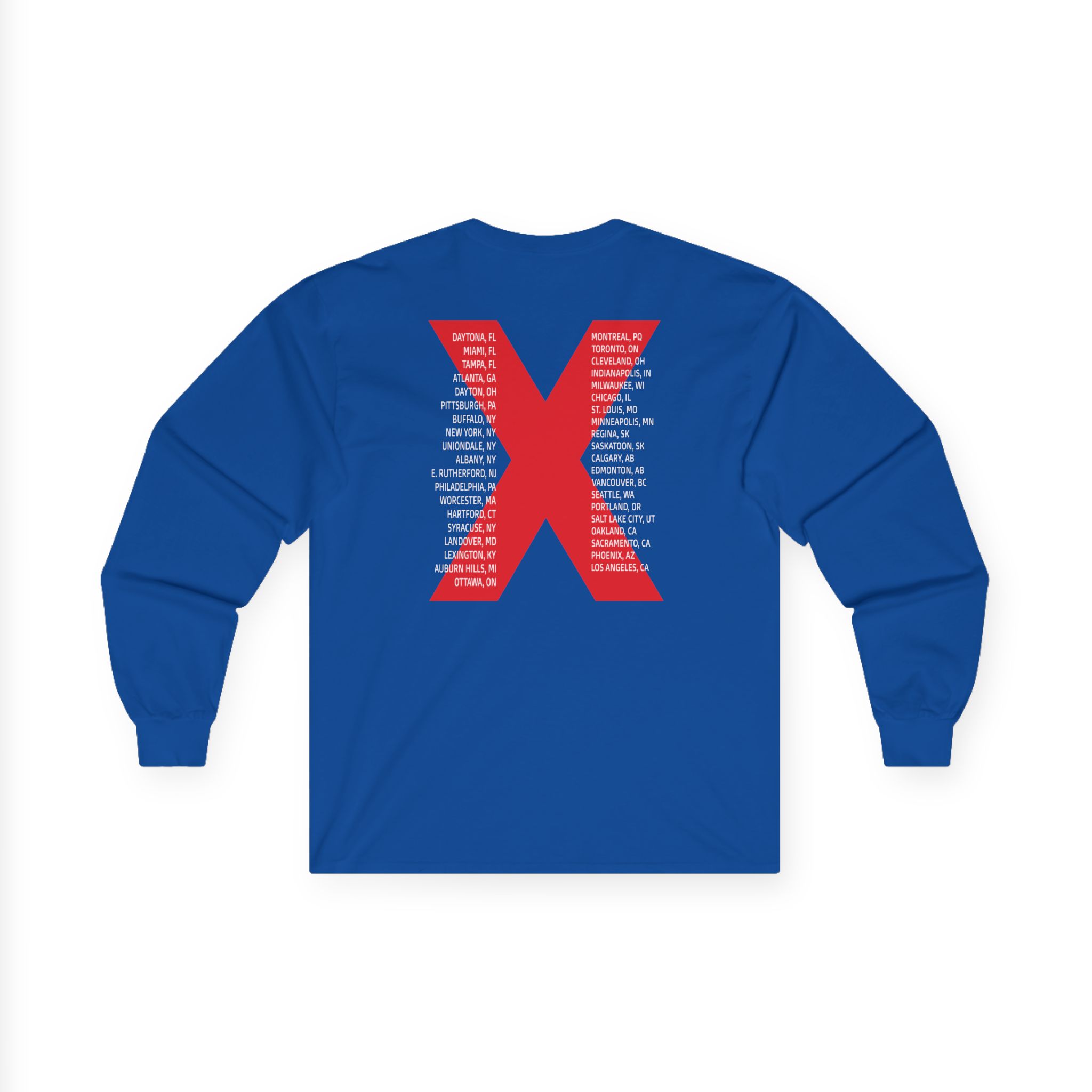 Inxs Us Tour Unisex Ultra Cotton Long Sleeve Tee - Image 8