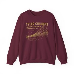 Tyler Childers Red Rocks '23 Unisex Heavy Blend™ Crewneck Sweatshirt