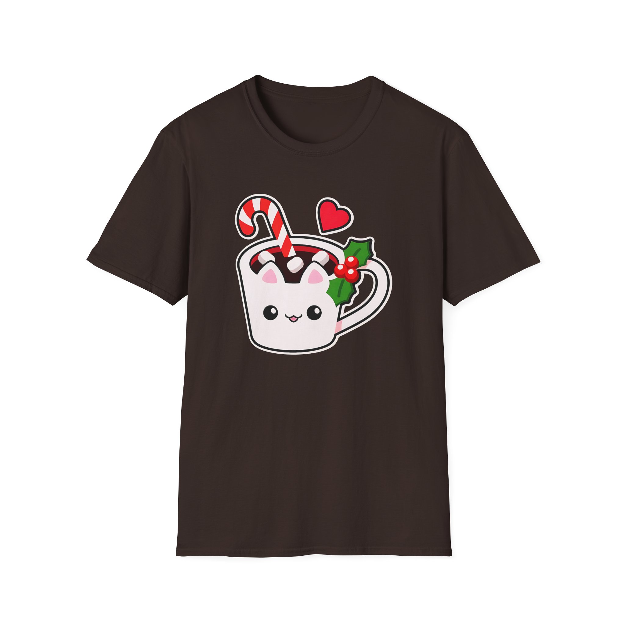 Aphmau Cocoa Holiday Unisex Softstyle T-Shirt - Image 5