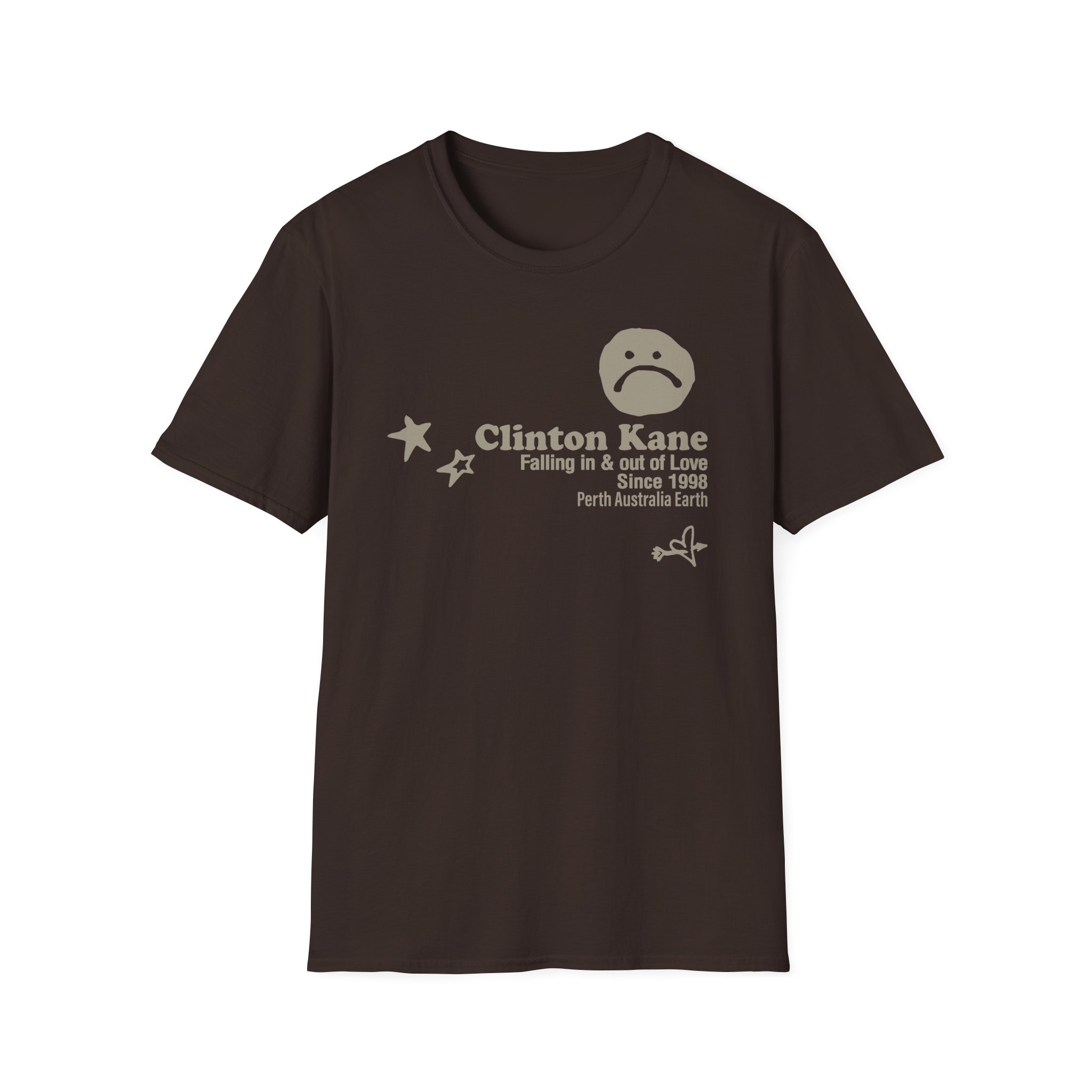 Clinton Kane Falling in & Out of Love Since 1998 Tour Unisex Softstyle T-Shirt - Image 3