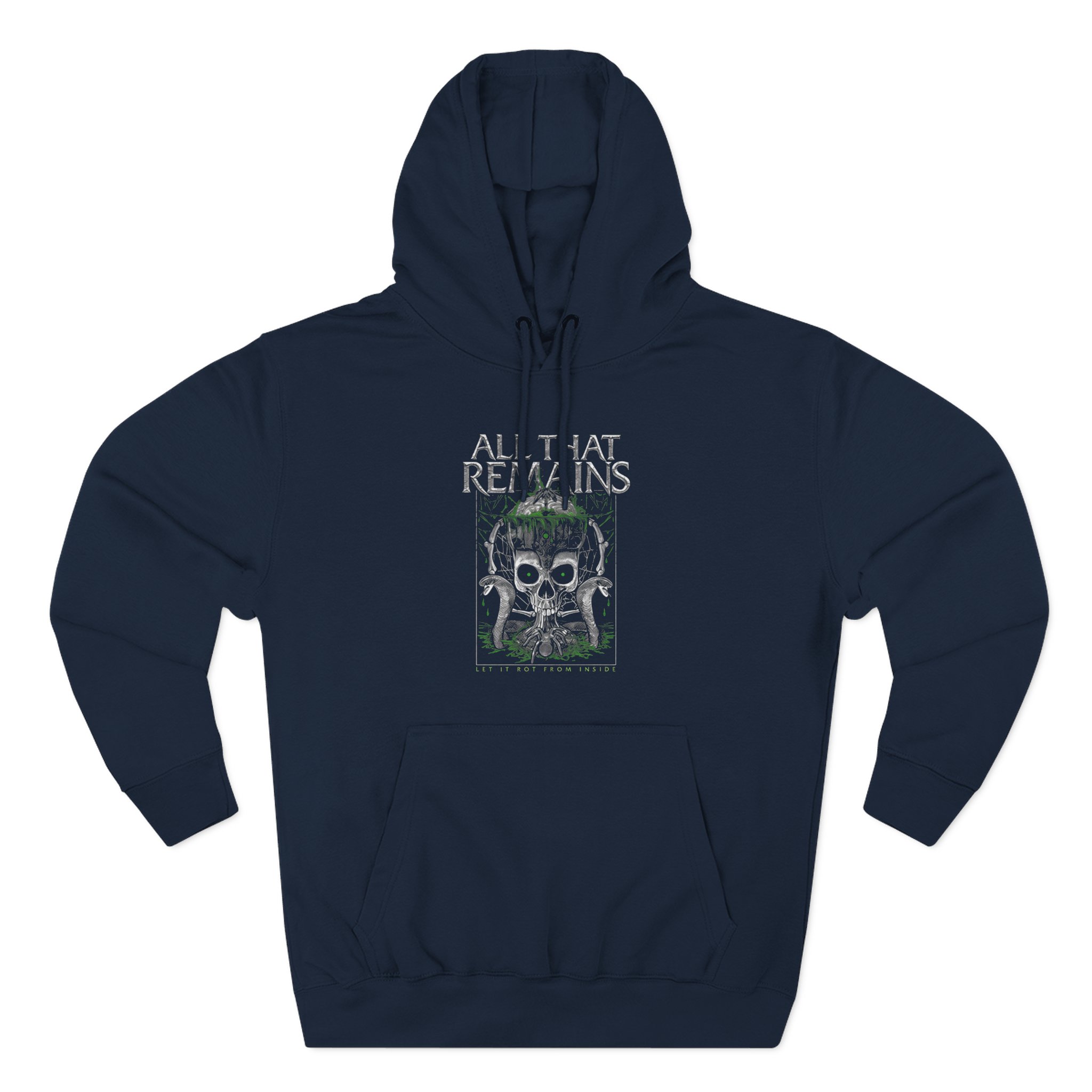 All That Remains Poison It Three-Panel Fleece Hoodie - Image 3