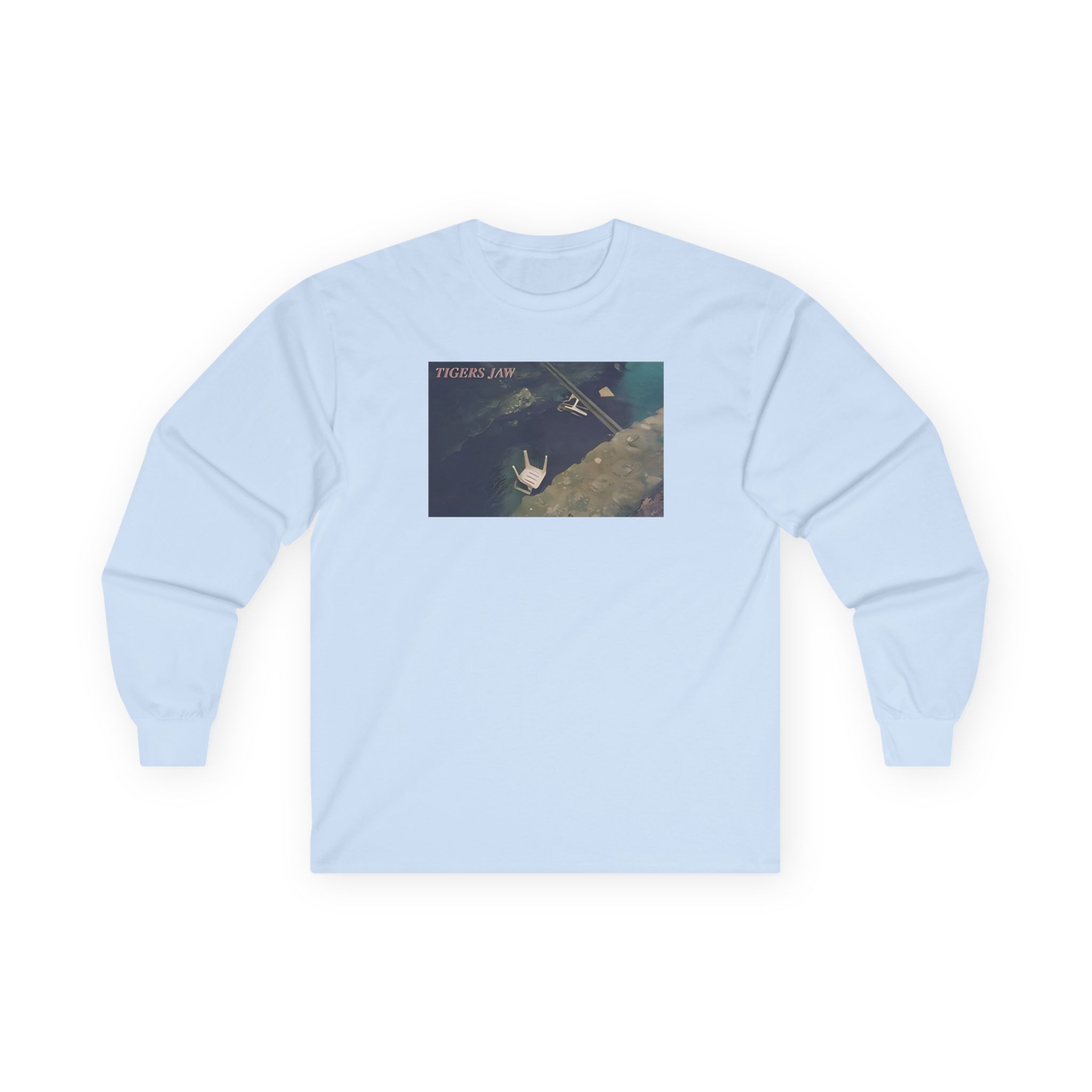 Tigers Jaw Chairs in Water Unisex Ultra Cotton Long Sleeve Tee - Image 7