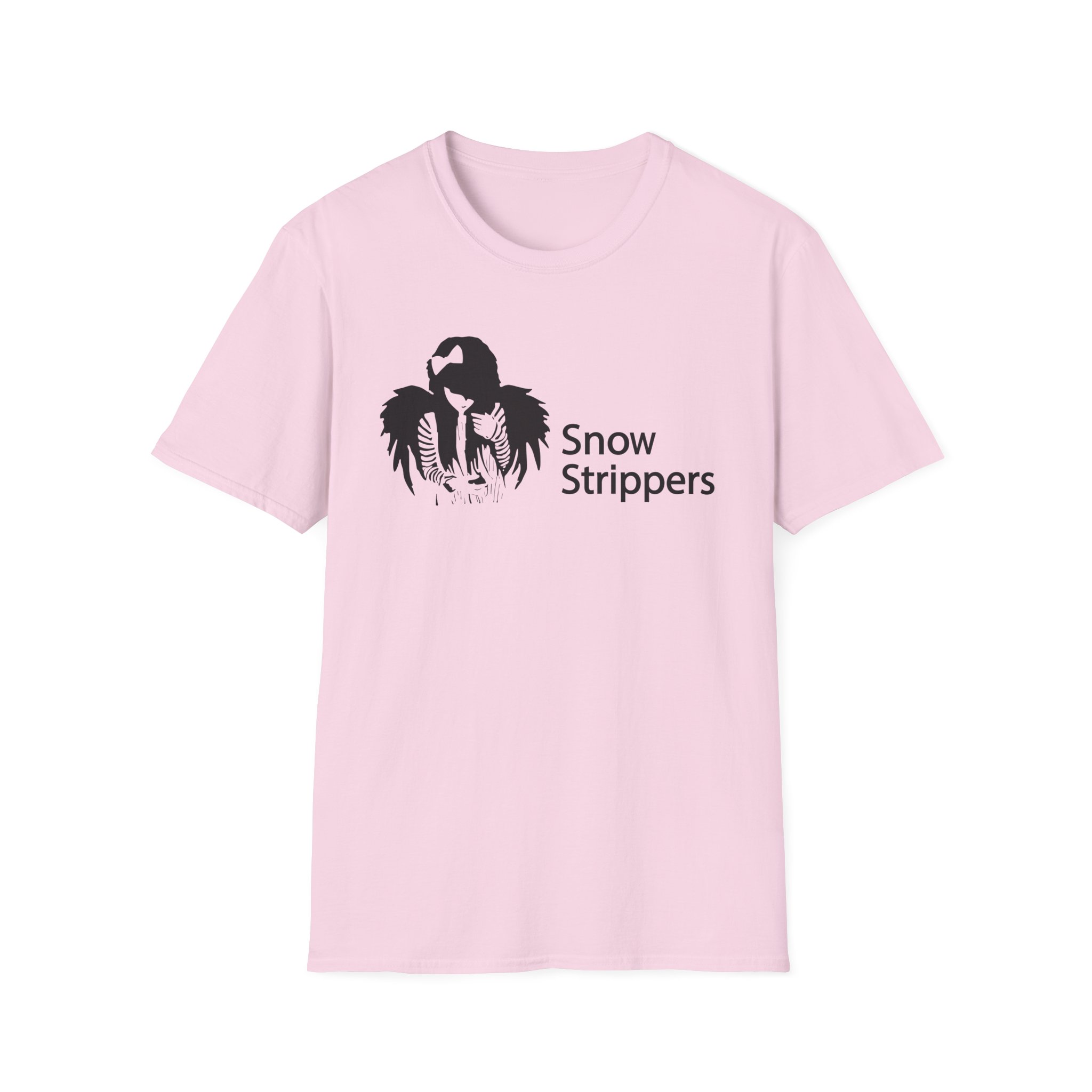 Snow Strippers Unisex Softstyle T-Shirt - Image 25