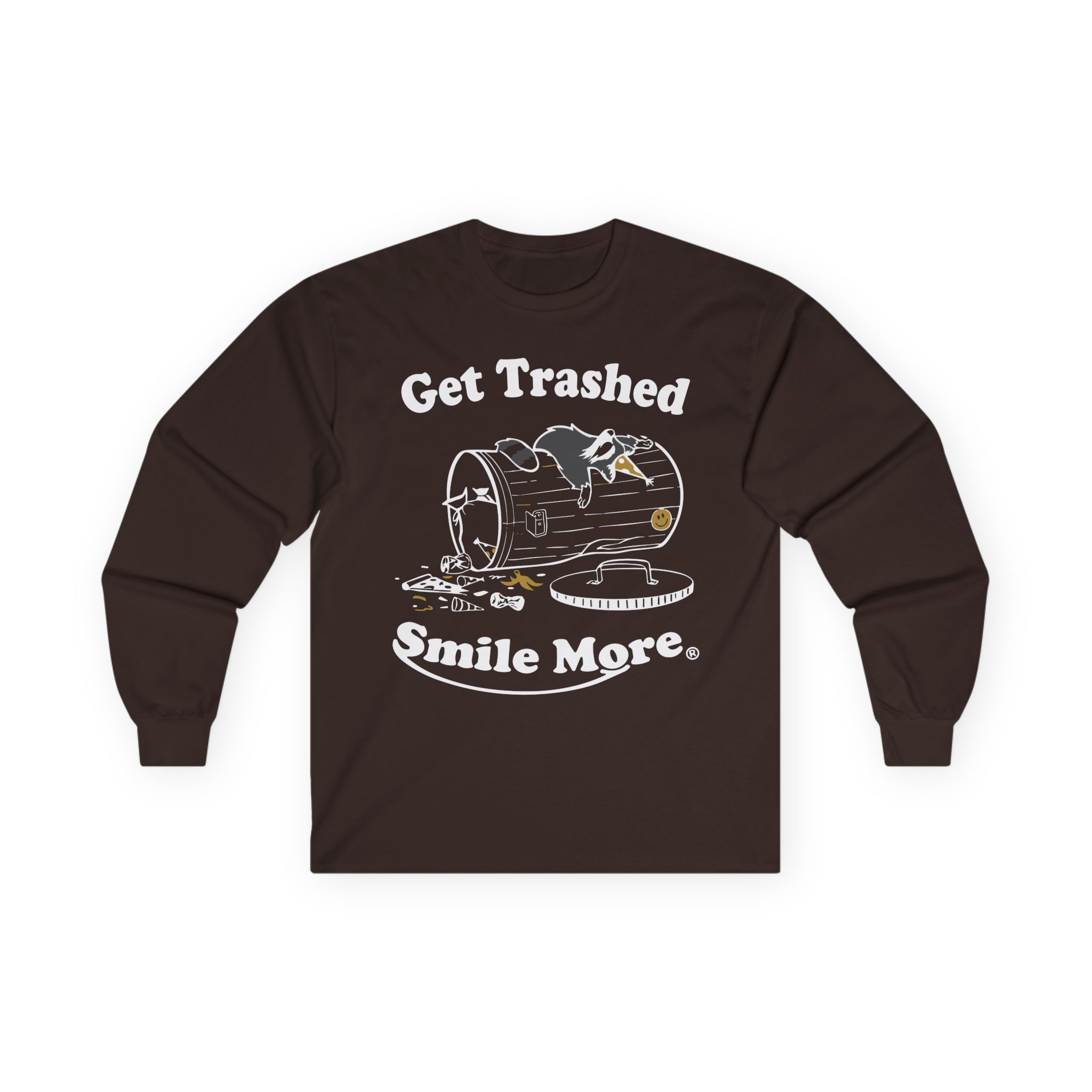 Roman Atwood Get Trashed Unisex Ultra Cotton Long Sleeve Tee - Image 5