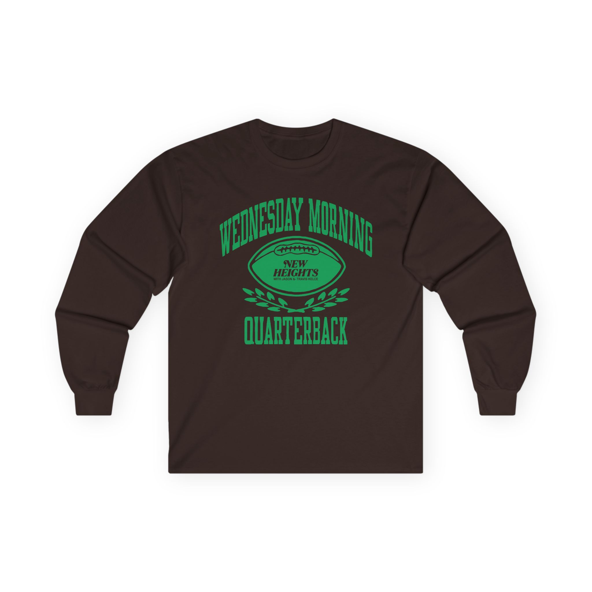 New Heights Wednesday Morning Quarterback Unisex Ultra Cotton Long Sleeve Tee - Image 11