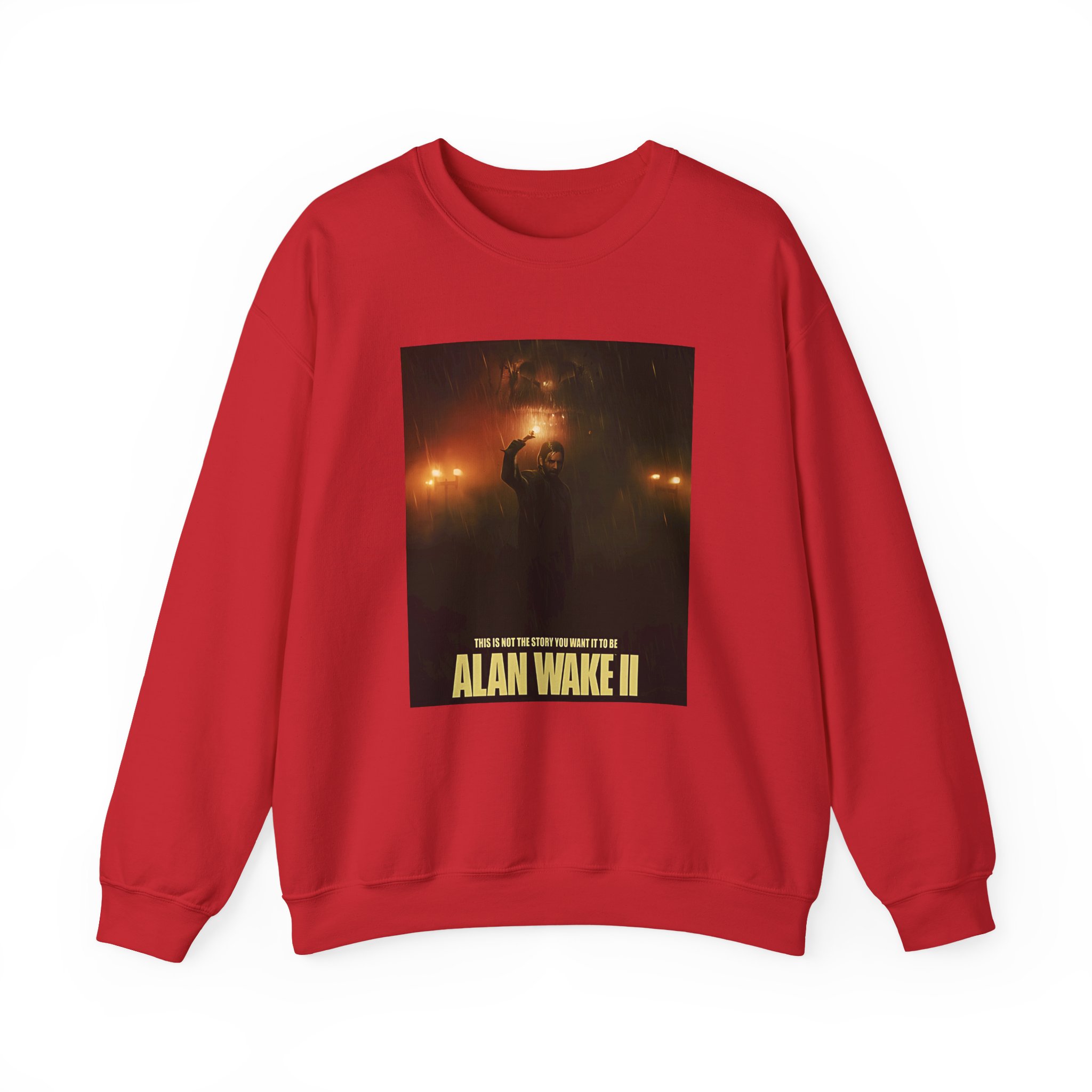 Alan Wake Top Unisex Heavy Blend™ Crewneck Sweatshirt - Image 19