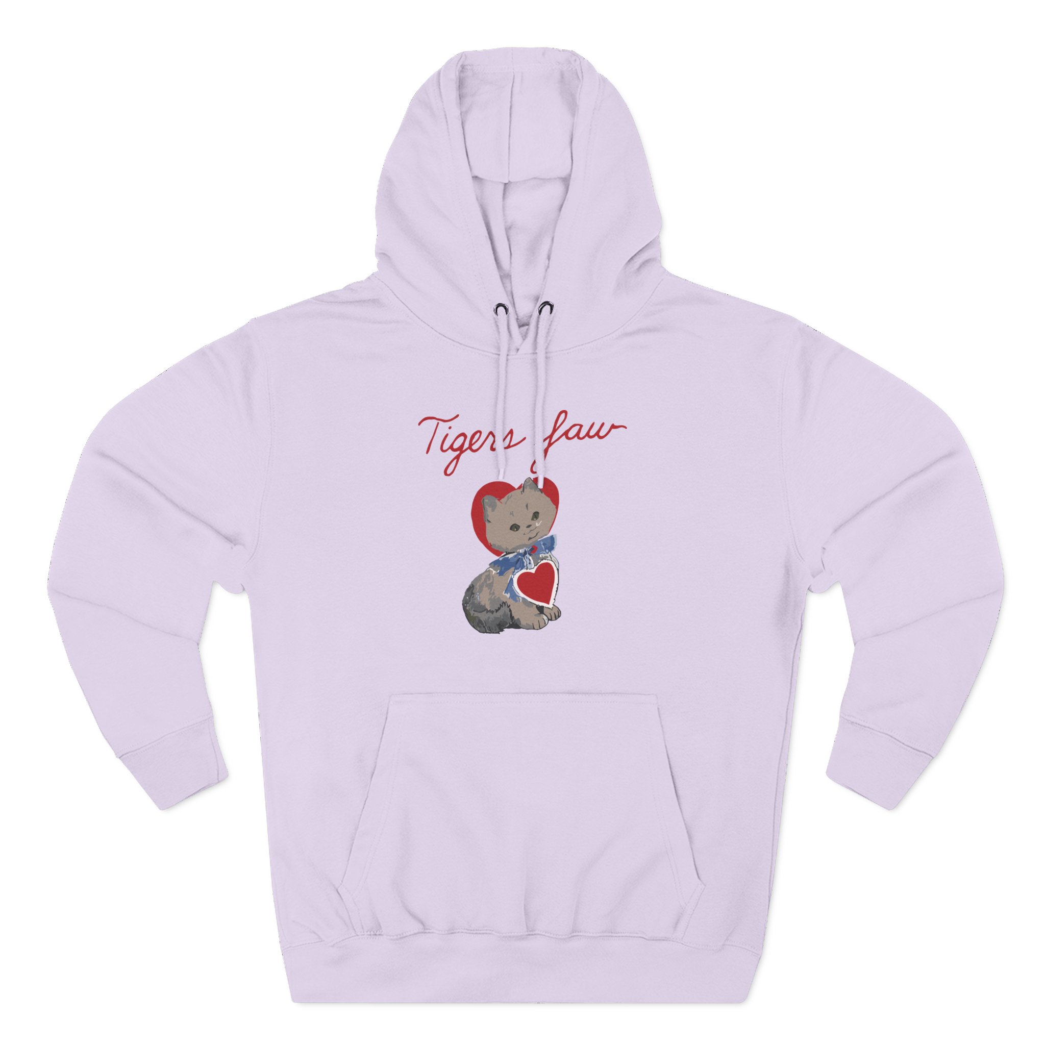 Tigers Jaw kitty baby Three-Panel Fleece Hoodie - Image 19