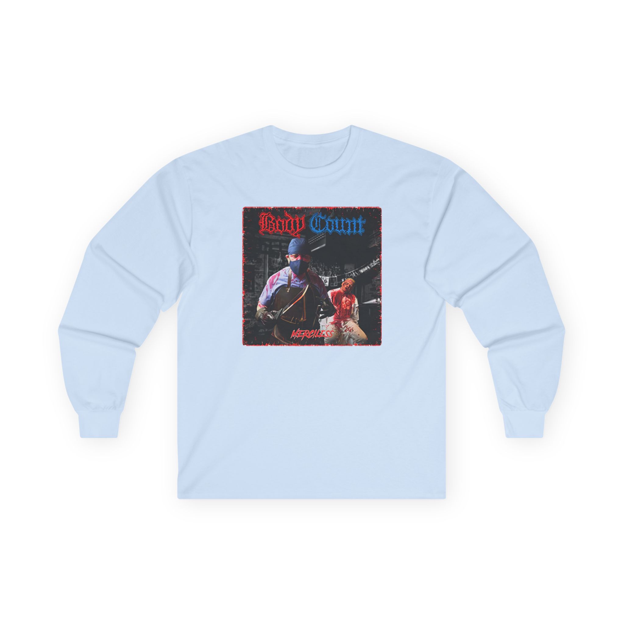 Body Count Merciless Album Unisex Ultra Cotton Long Sleeve Tee - Image 11