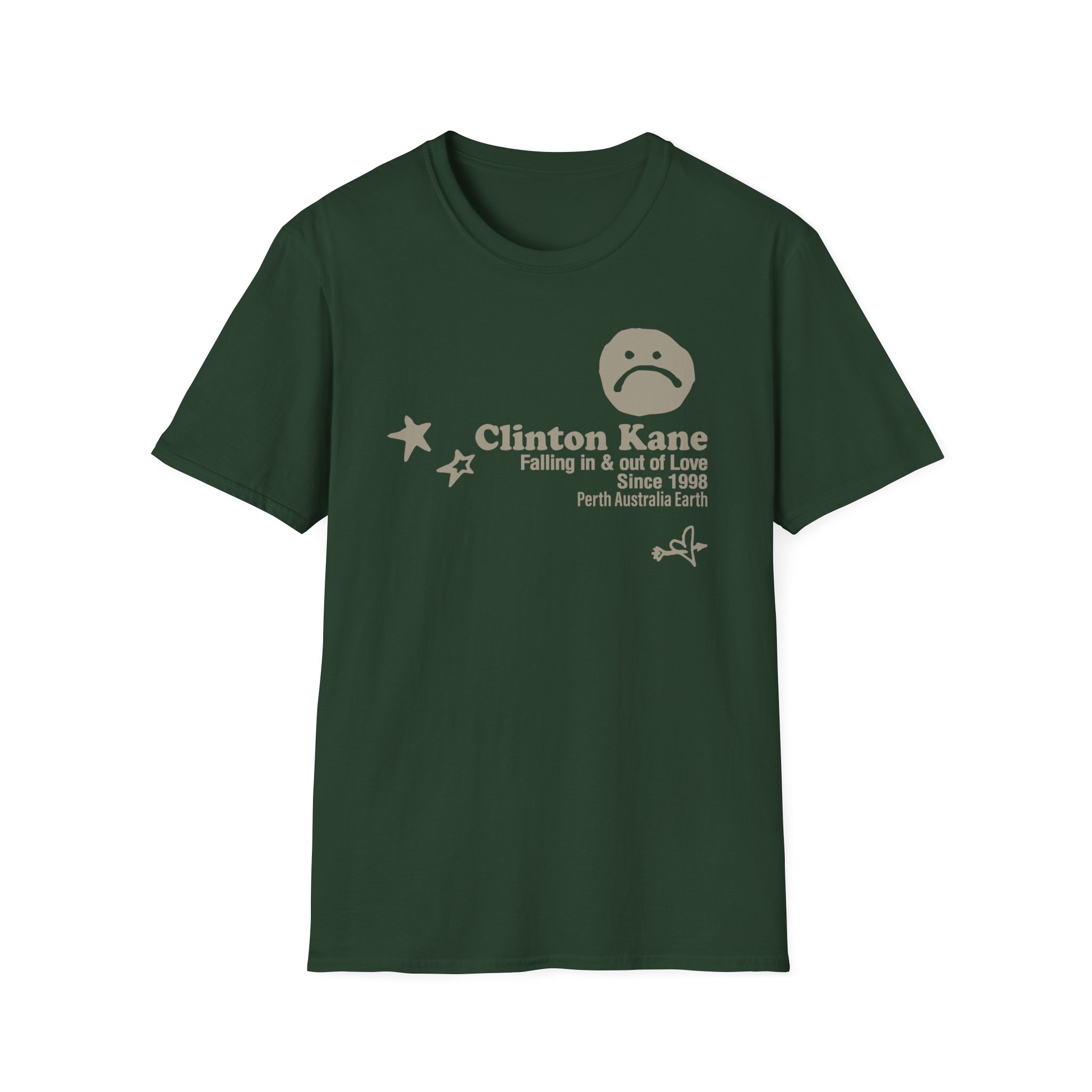 Clinton Kane Falling in & Out of Love Since 1998 Tour Unisex Softstyle T-Shirt - Image 5