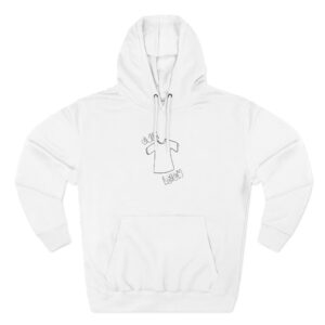 Odie Leigh My Name on a Three-Panel Fleece Hoodie