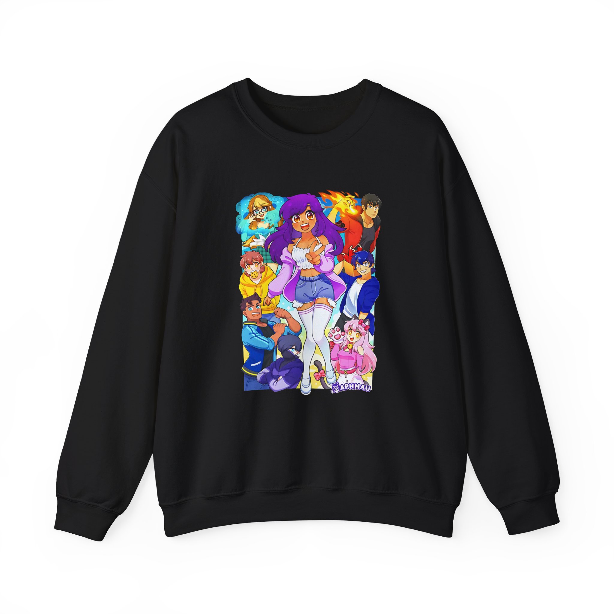 Aphmau & Friends Unisex Heavy Blend™ Crewneck Sweatshirt