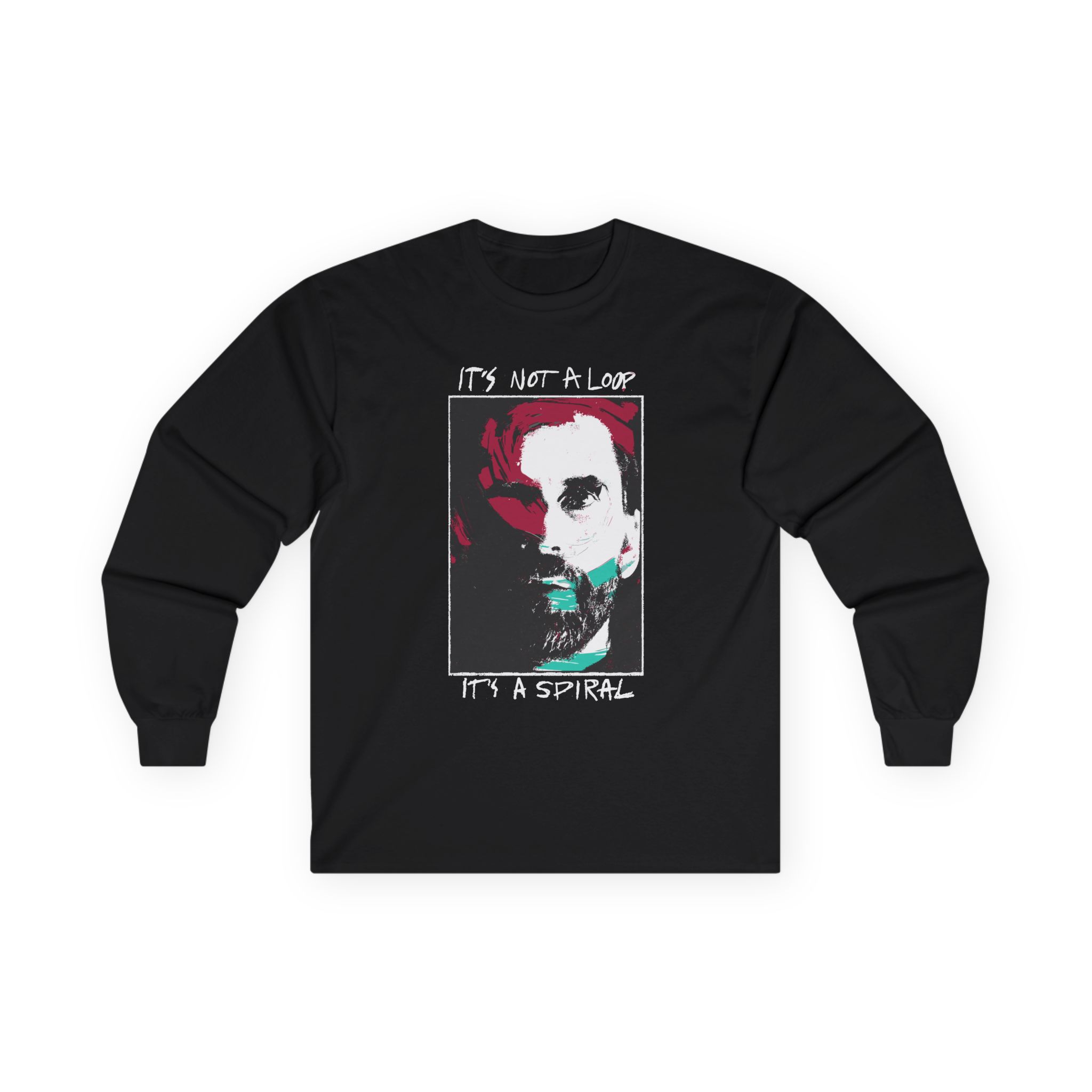 Alan Wake It's Not a Loop It's a Spiral Unisex Ultra Cotton Long Sleeve Tee