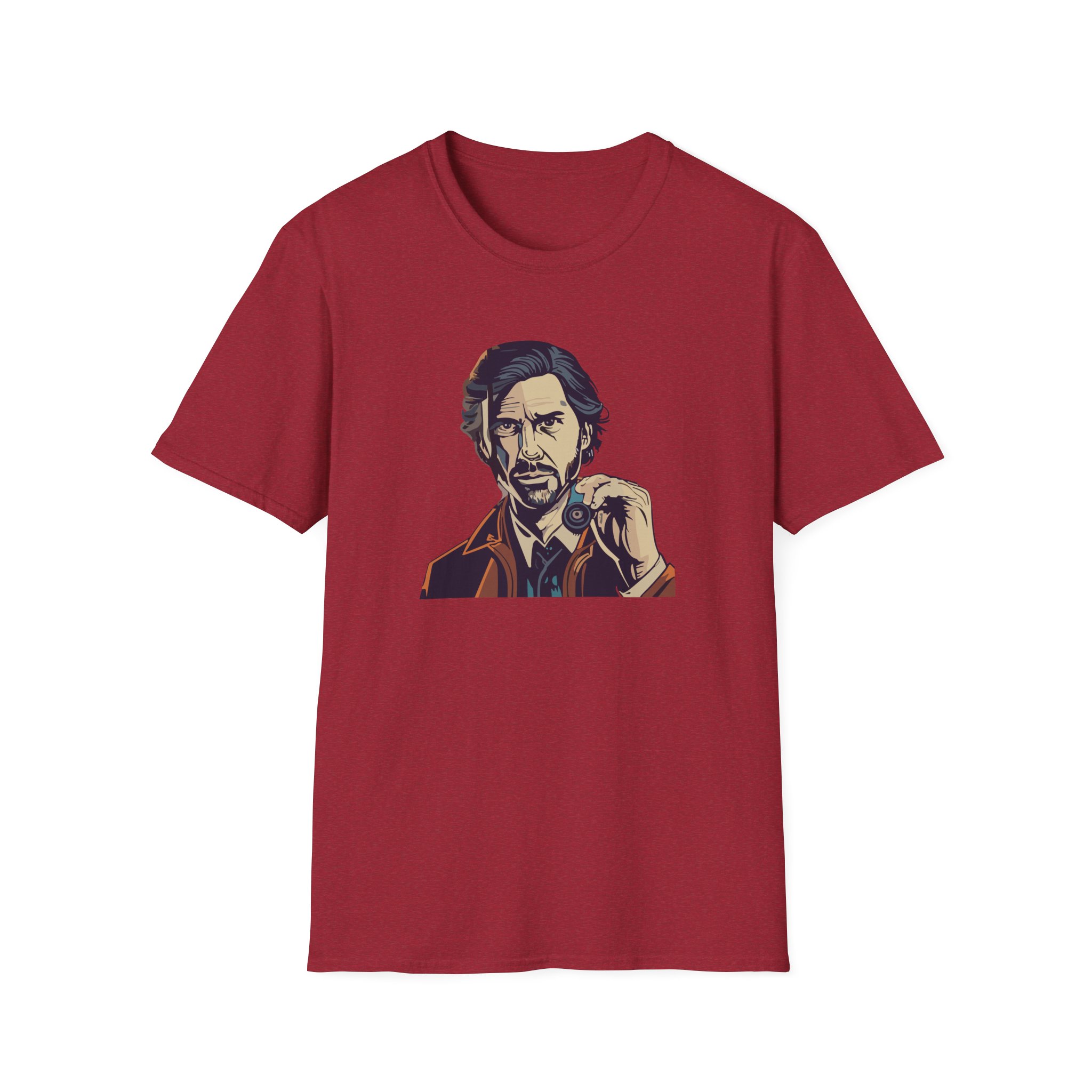 Alan Wake Cosmic Unisex Softstyle T-Shirt - Image 19