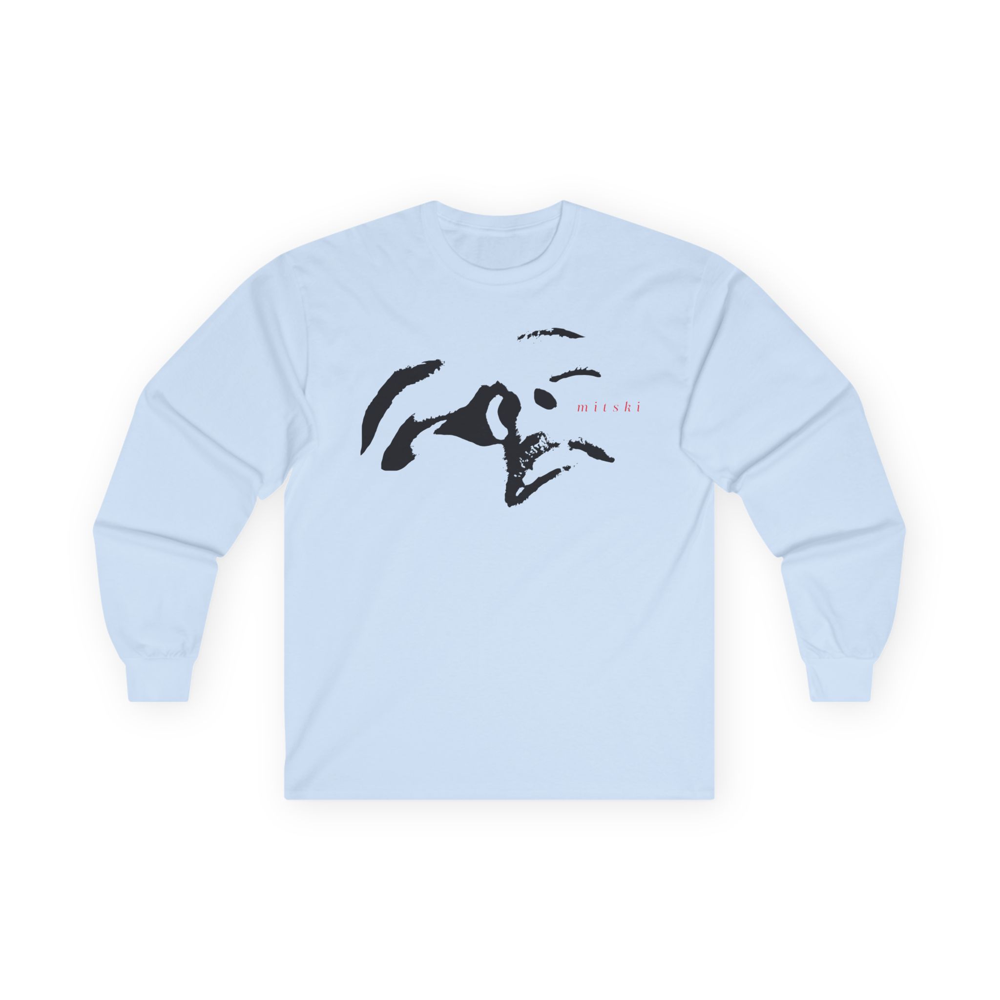 Mitski Face Unisex Ultra Cotton Long Sleeve Tee - Image 5